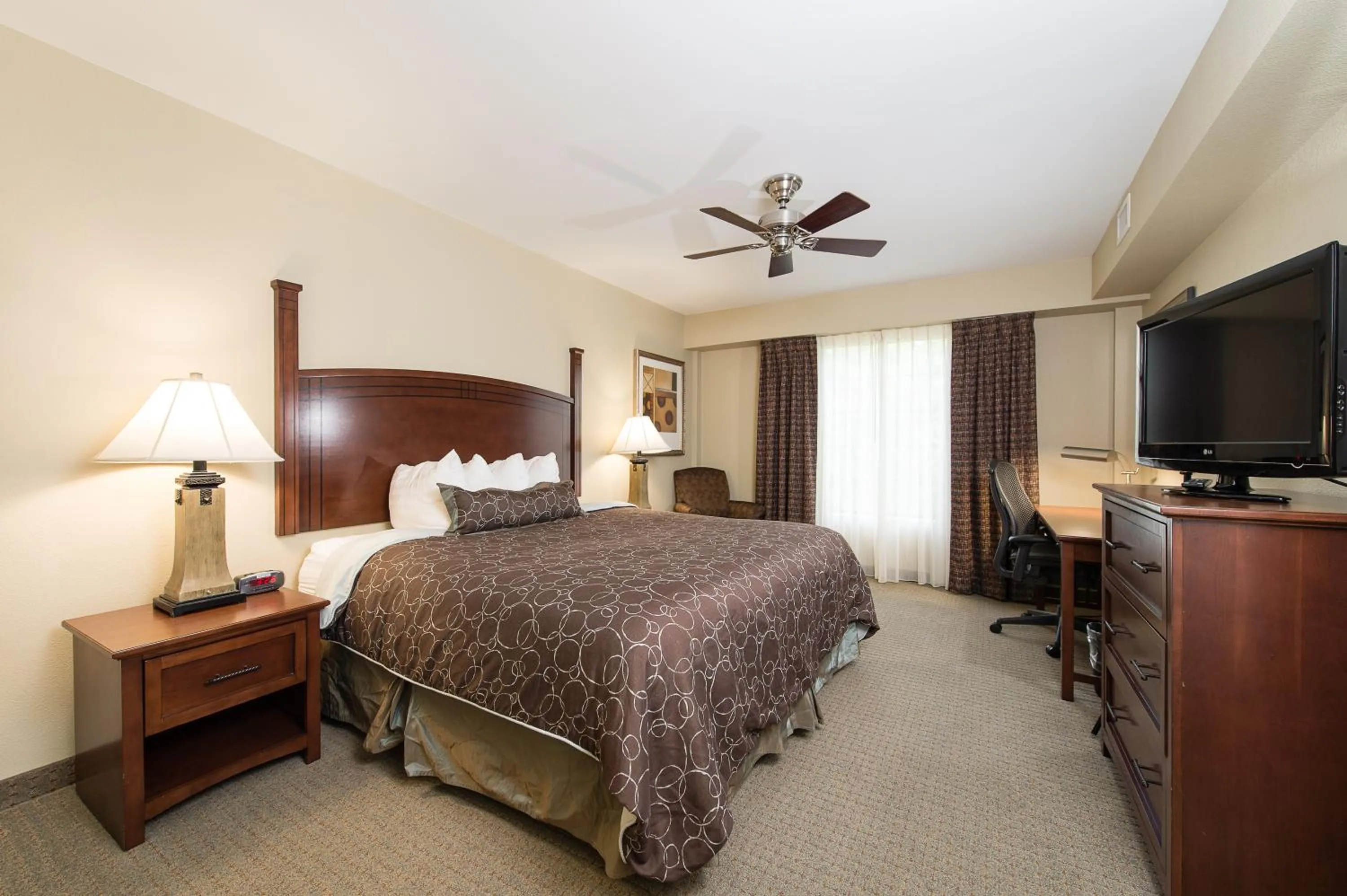 Photo of the whole room, Bed in Staybridge Suites North Charleston by IHG