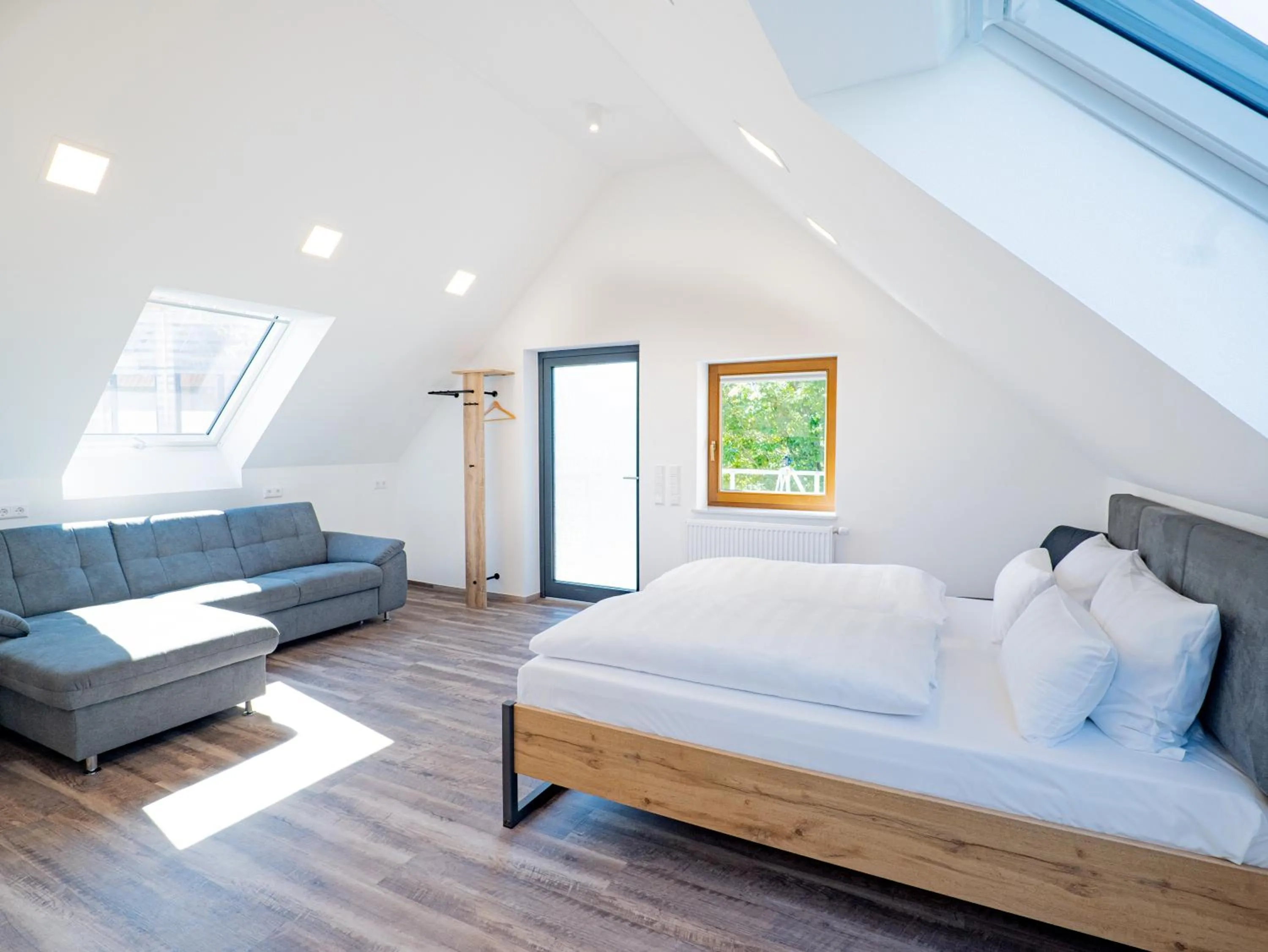 Bed in Landhotel Kirchberg