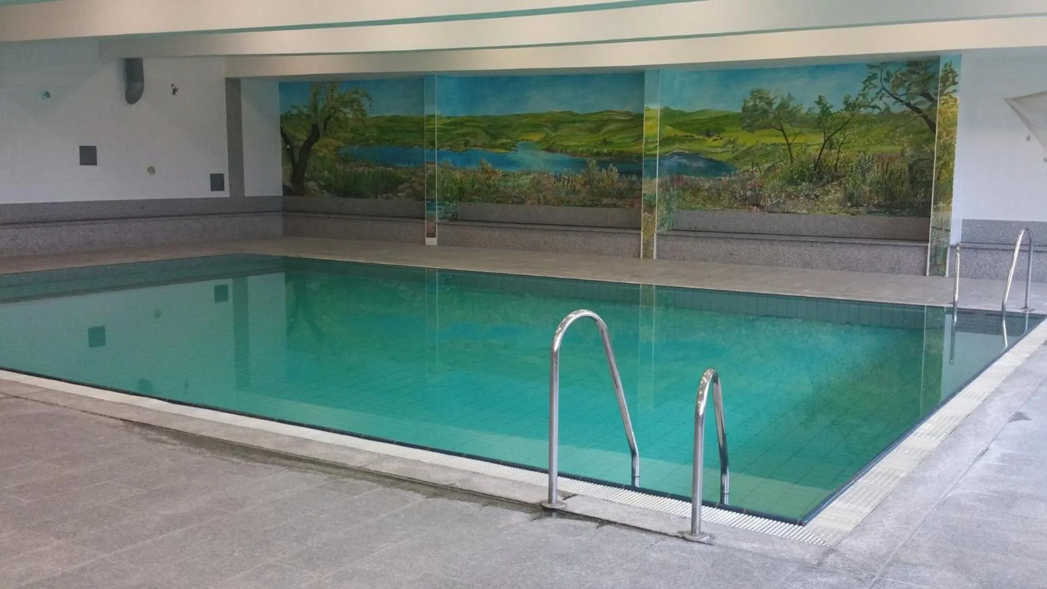 Swimming pool in Hotel Reuterhof