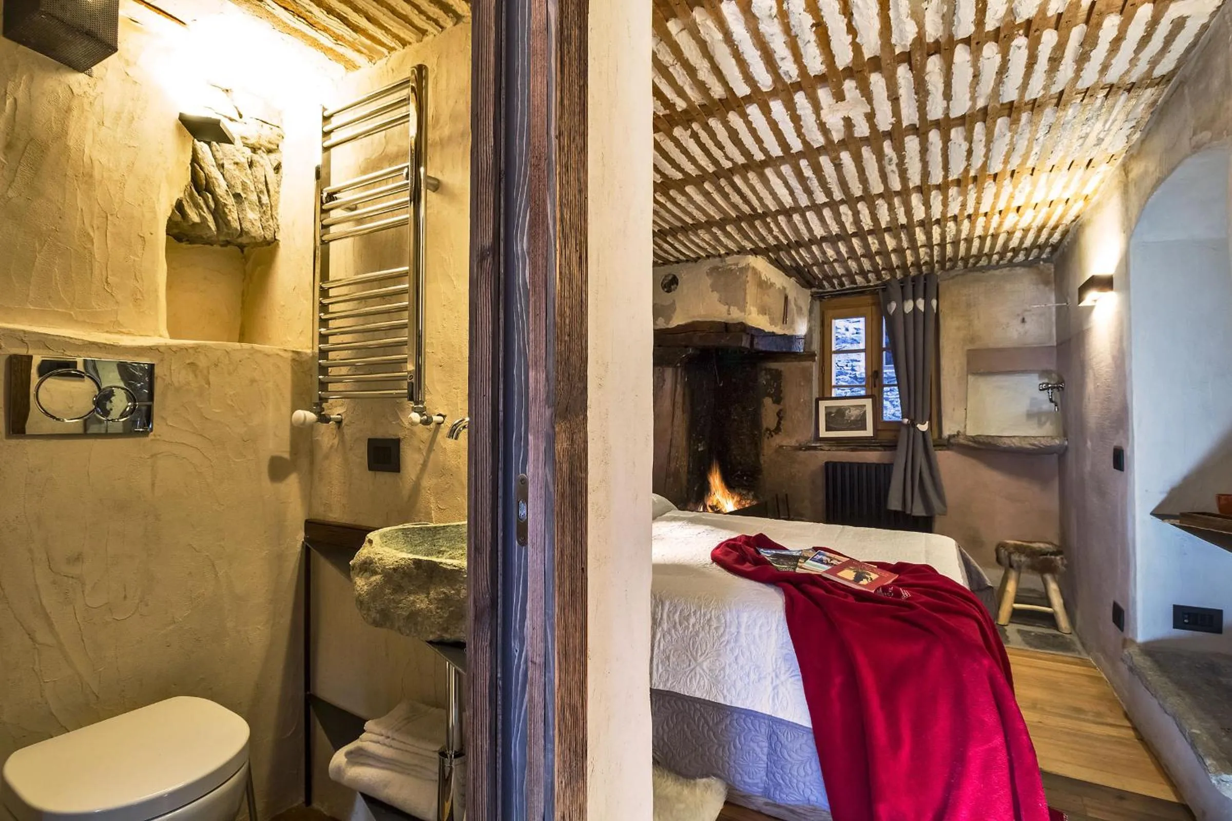 Bedroom in Maison La Saxe