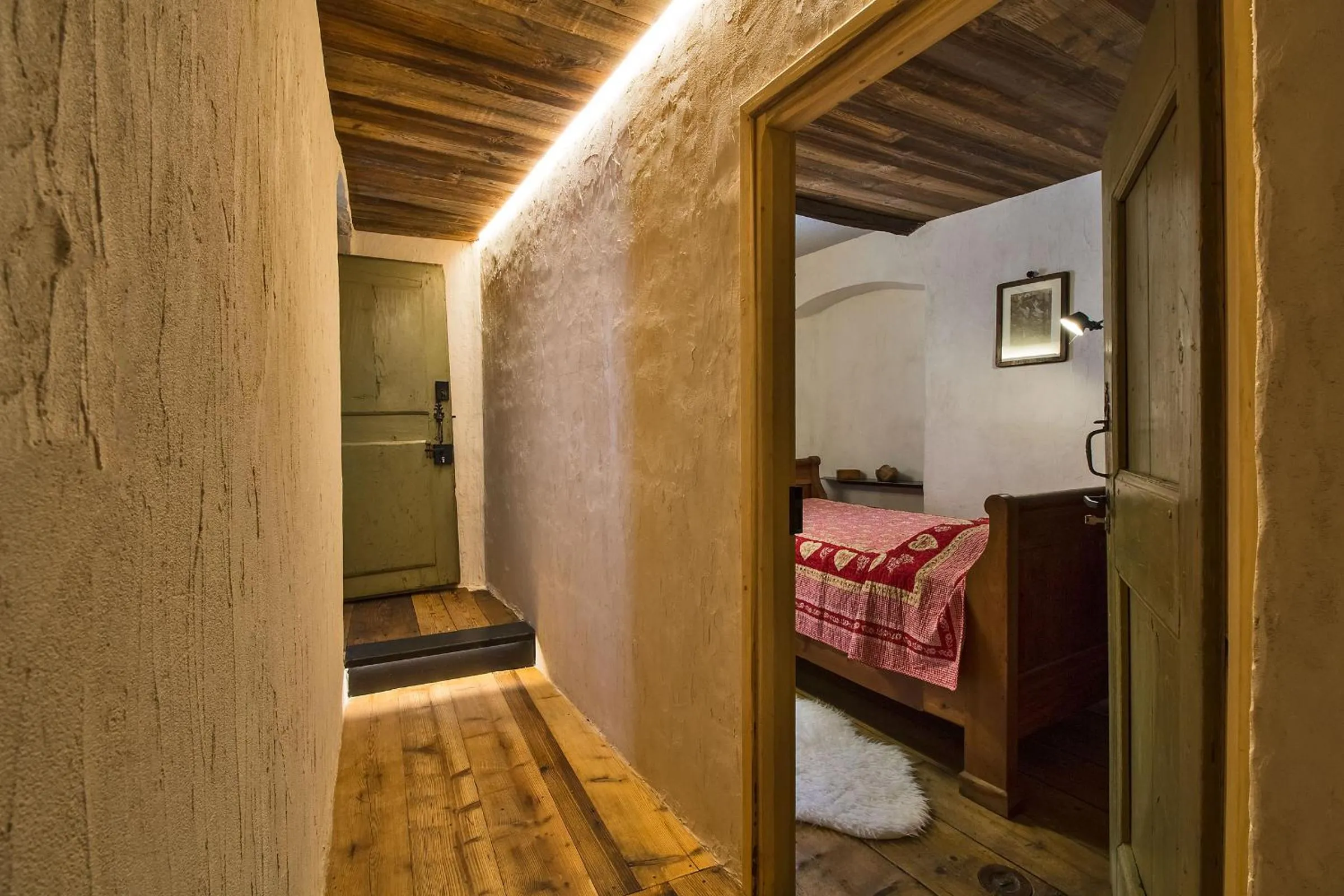 Property building, Bed in Maison La Saxe