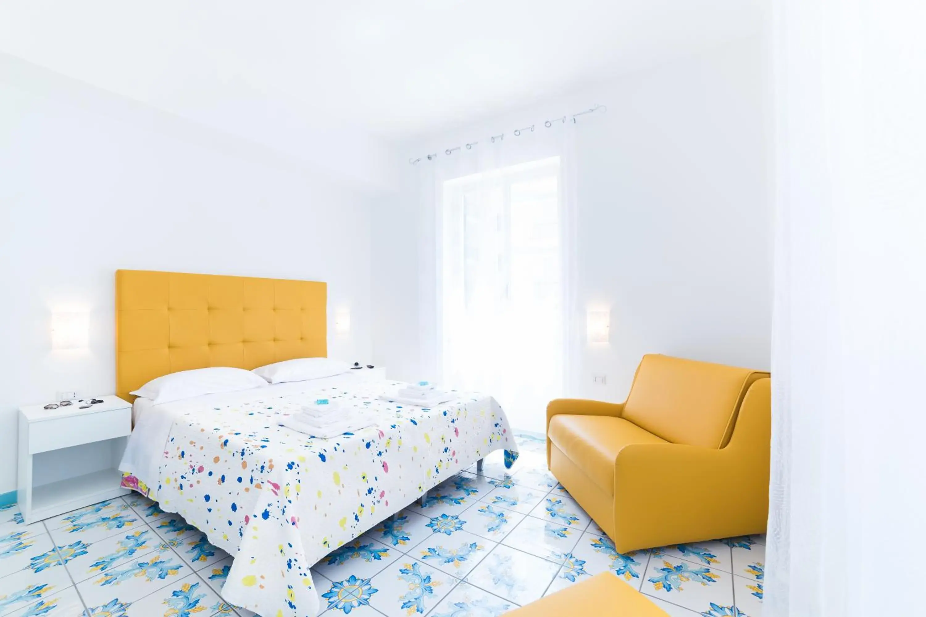 Coffee/tea facilities, Bed in La Casa di Aurora Coffee/tea facilities, Bed in La Casa di Aurora