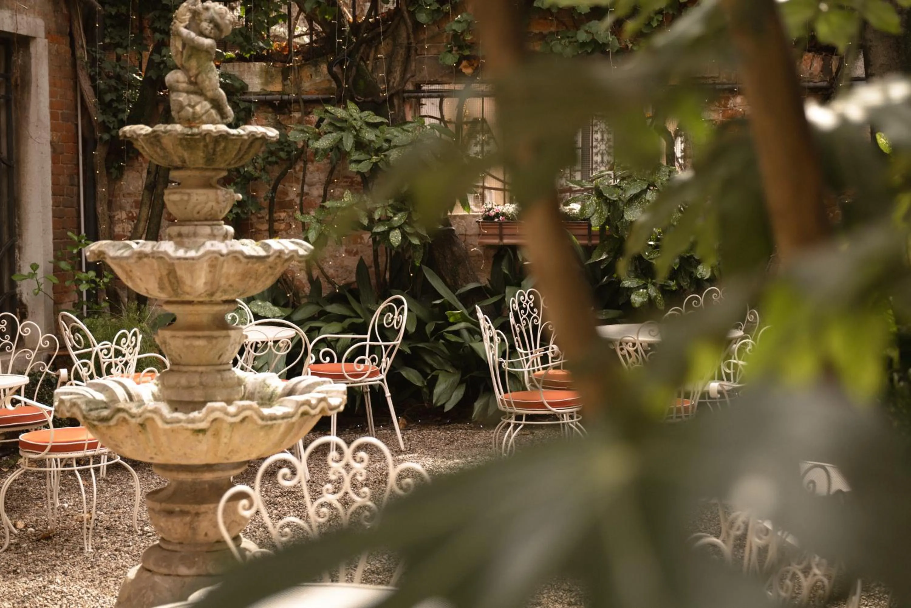 Garden in Hotel Flora