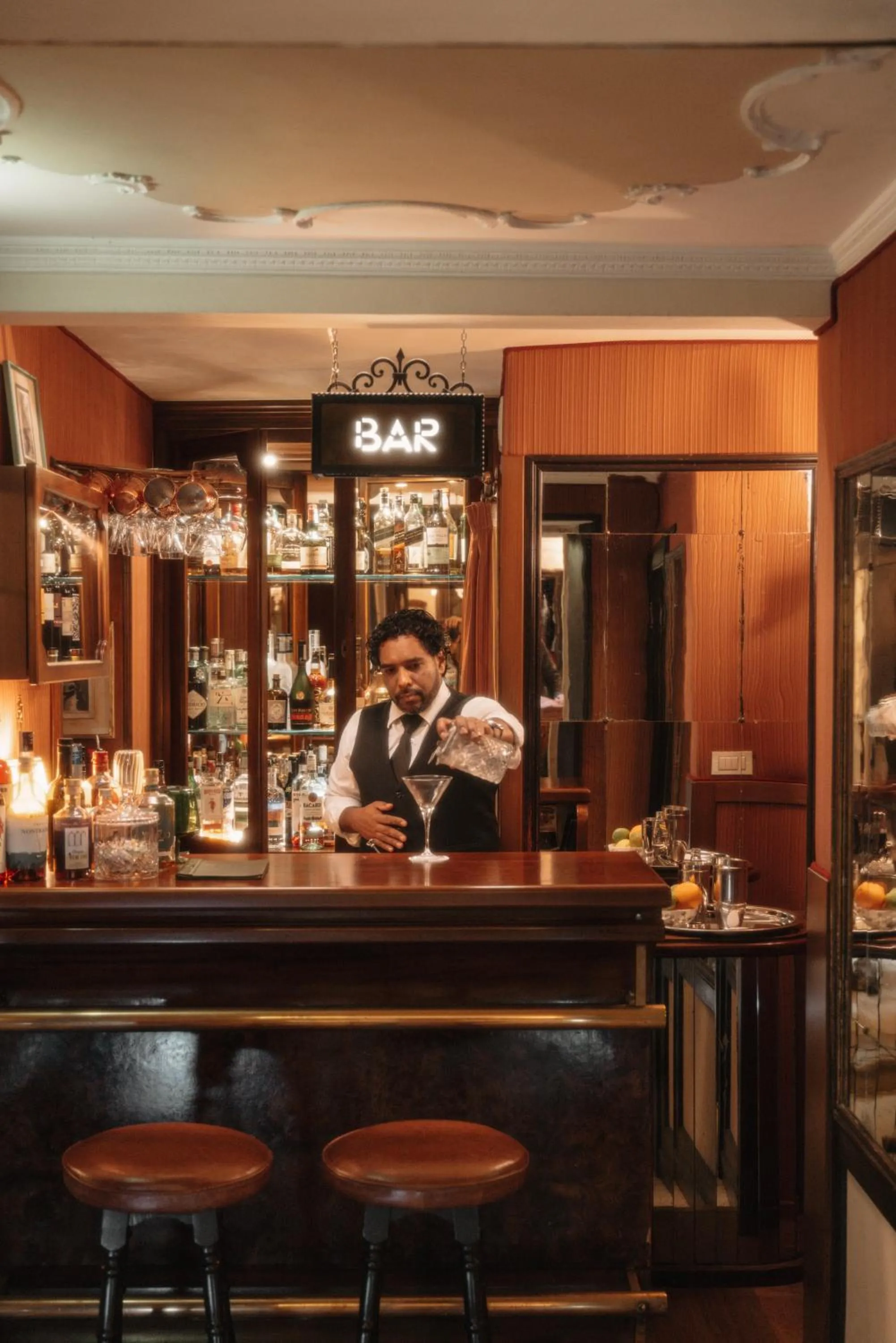 Lounge or bar in Hotel Flora