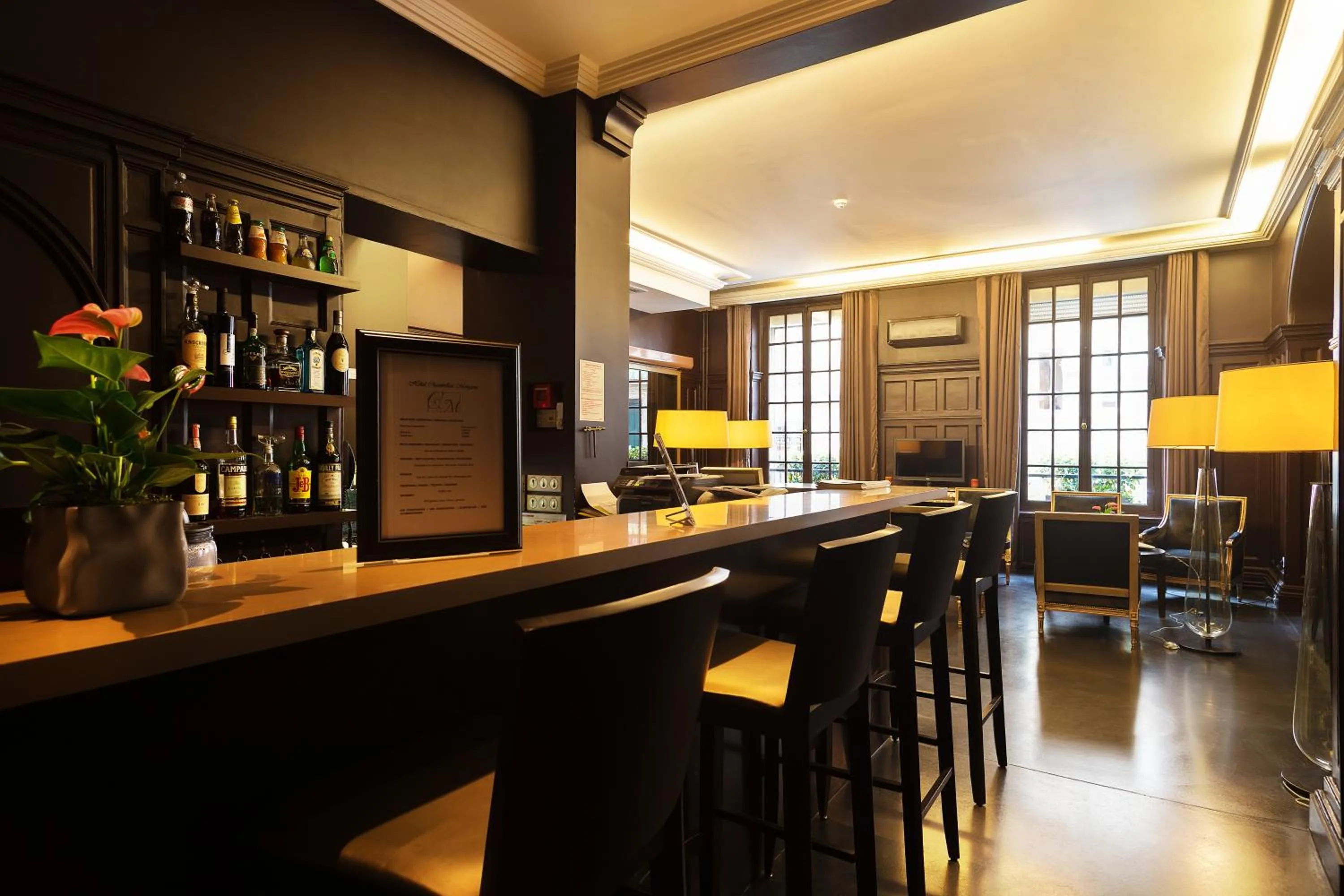 Lounge or bar in Chambellan Morgane