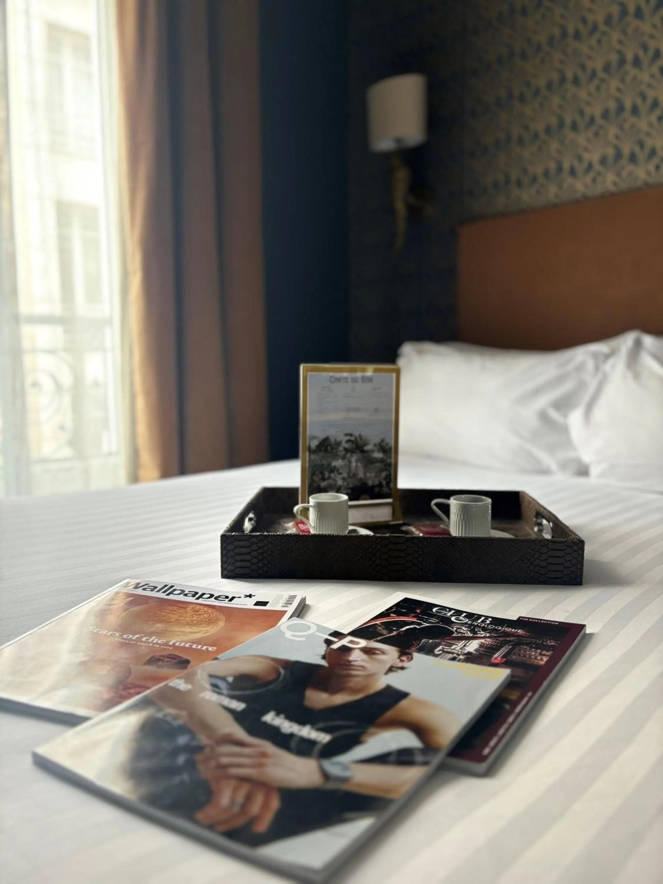 Decorative detail, Bed in Chambellan Morgane