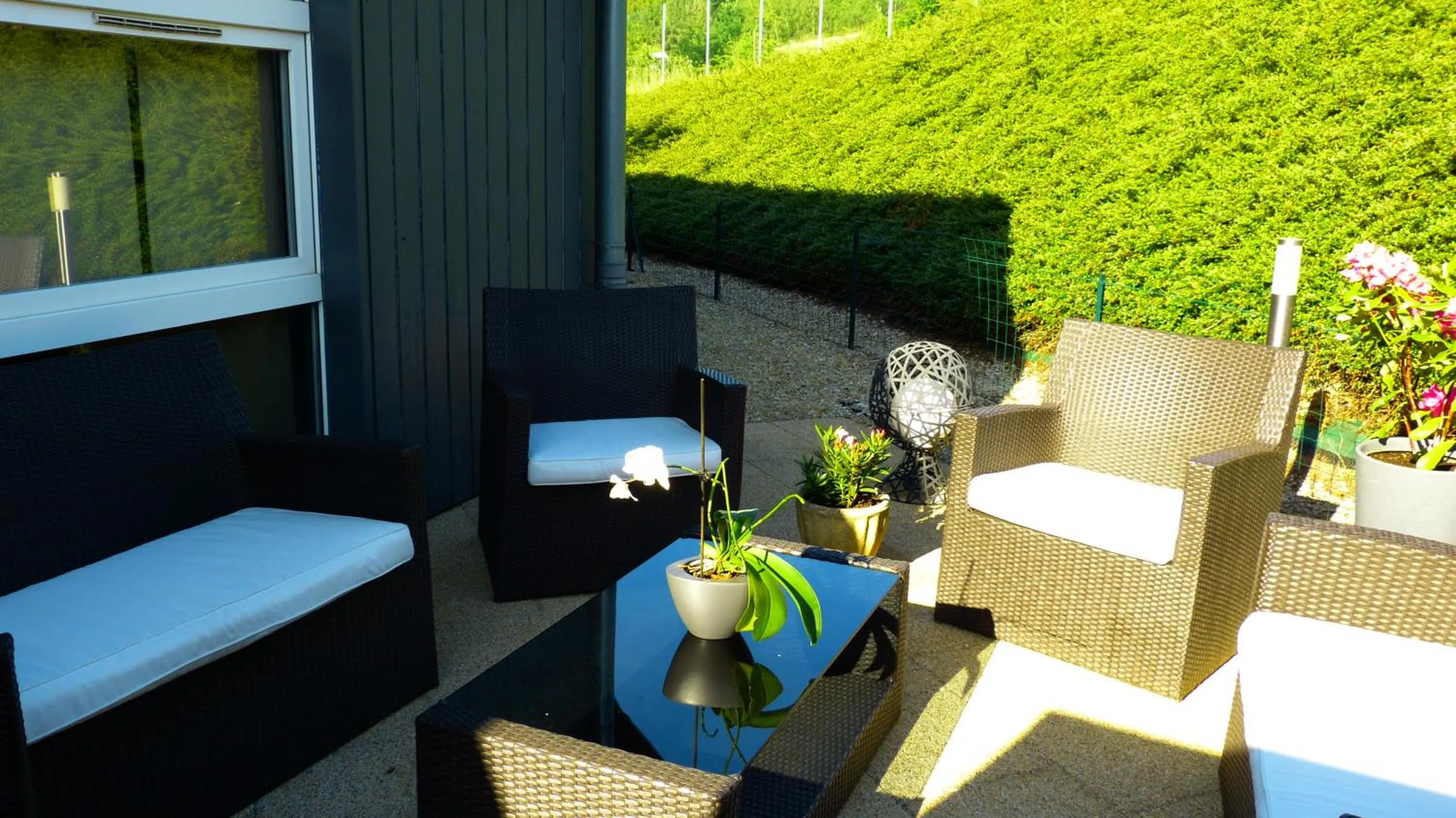 Patio in Hotel Premium