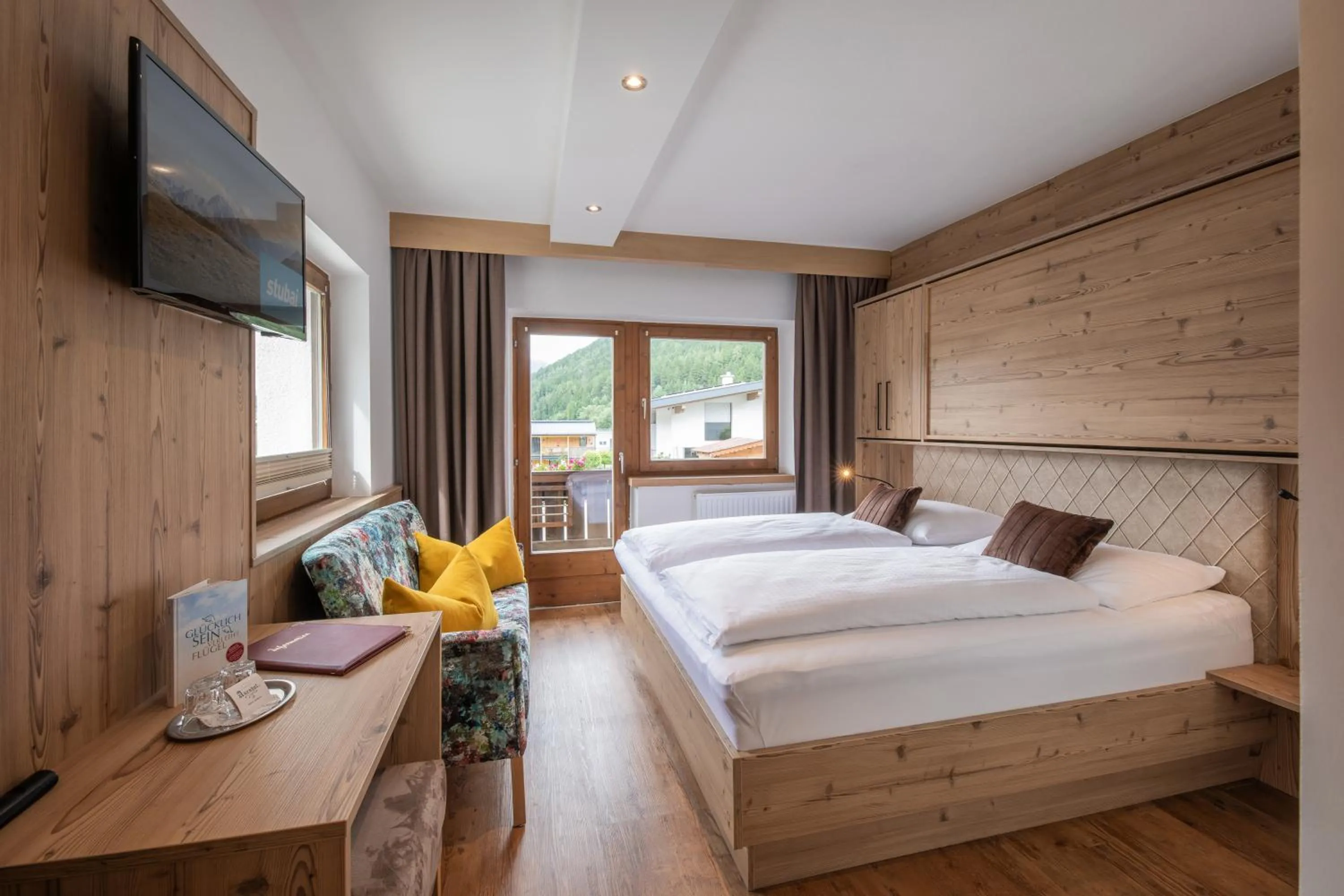 Bed in Familien- & Vitalhotel Auenhof