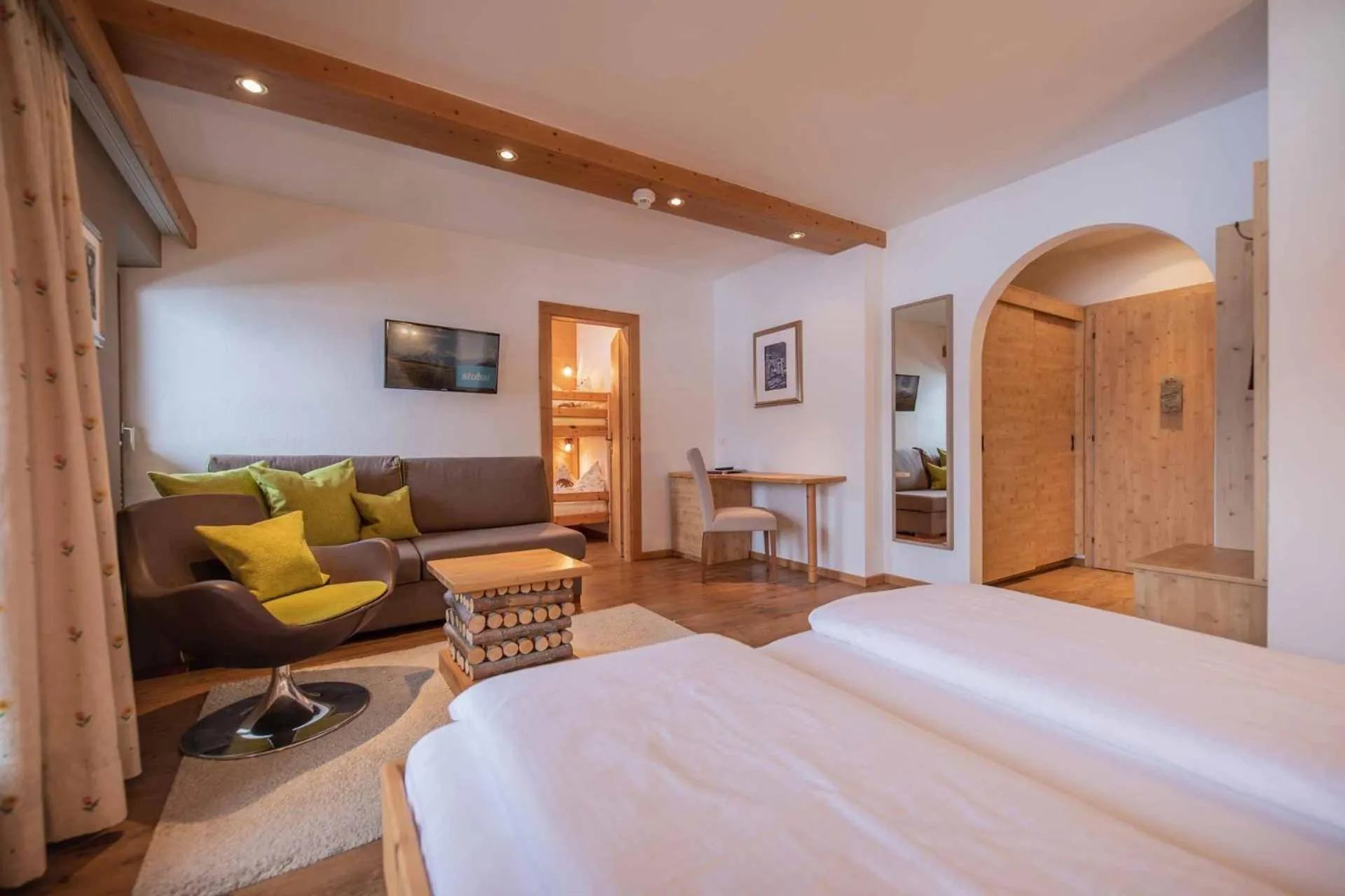 Bed in Familien- & Vitalhotel Auenhof