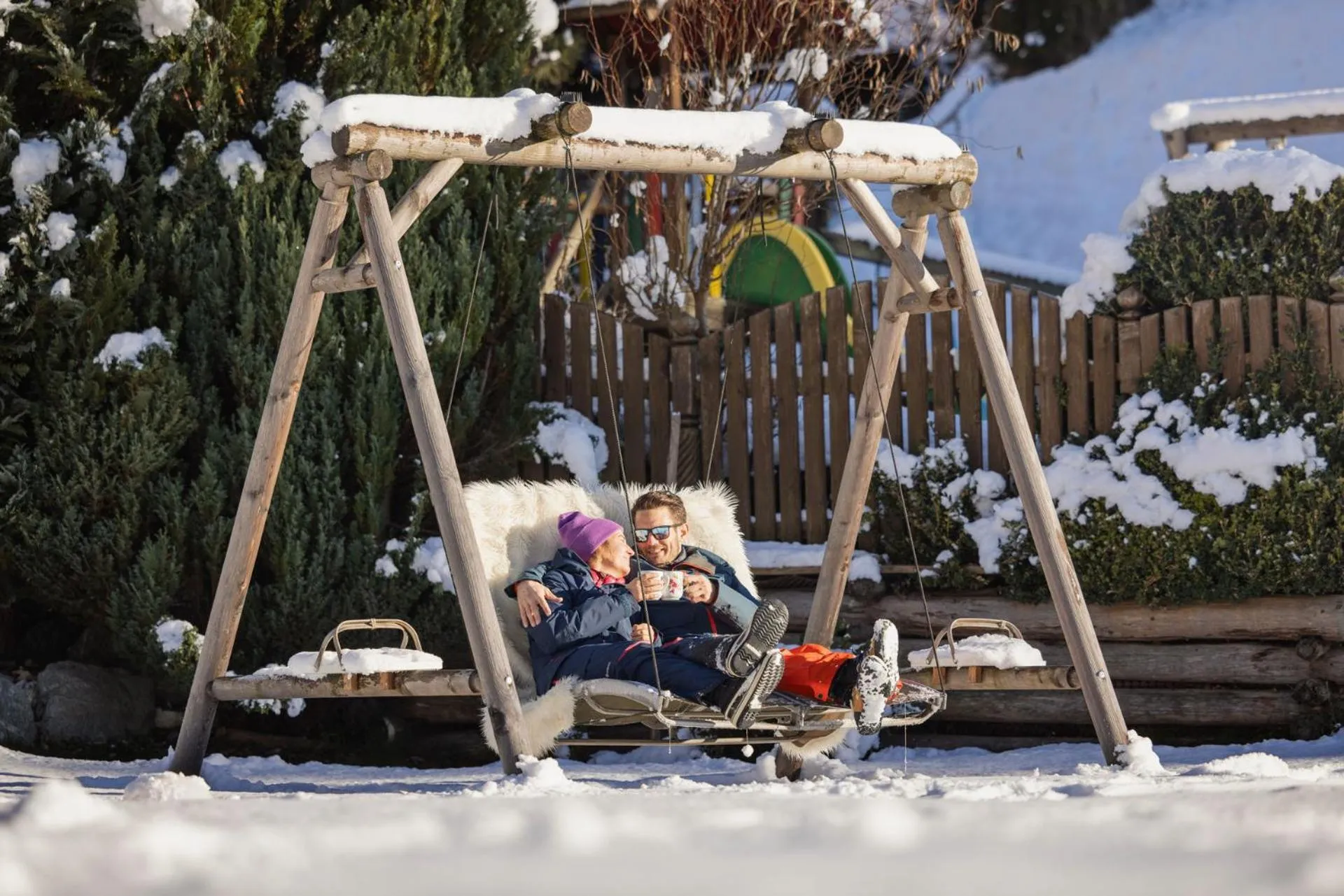 sunbed in Familien- & Vitalhotel Auenhof