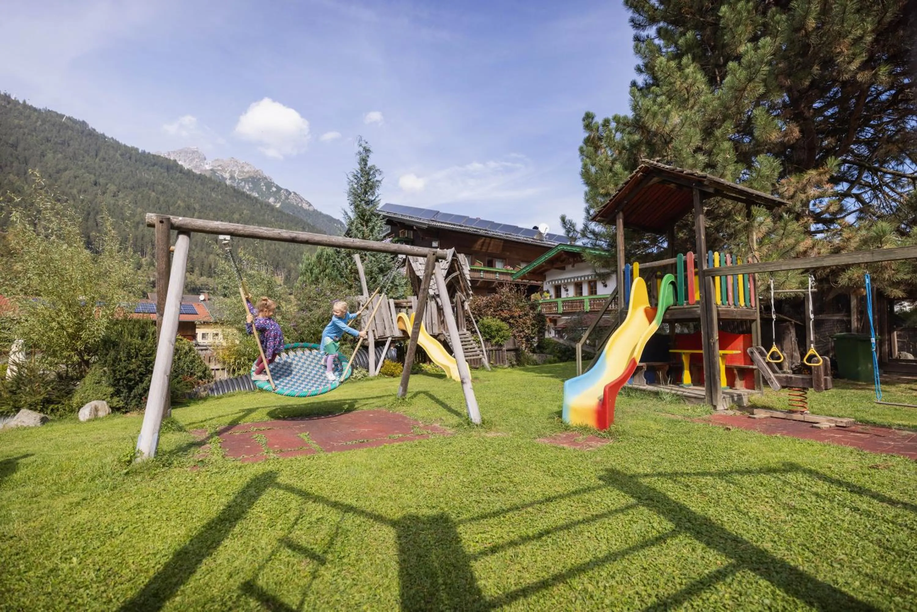 Children play ground in Familien- & Vitalhotel Auenhof