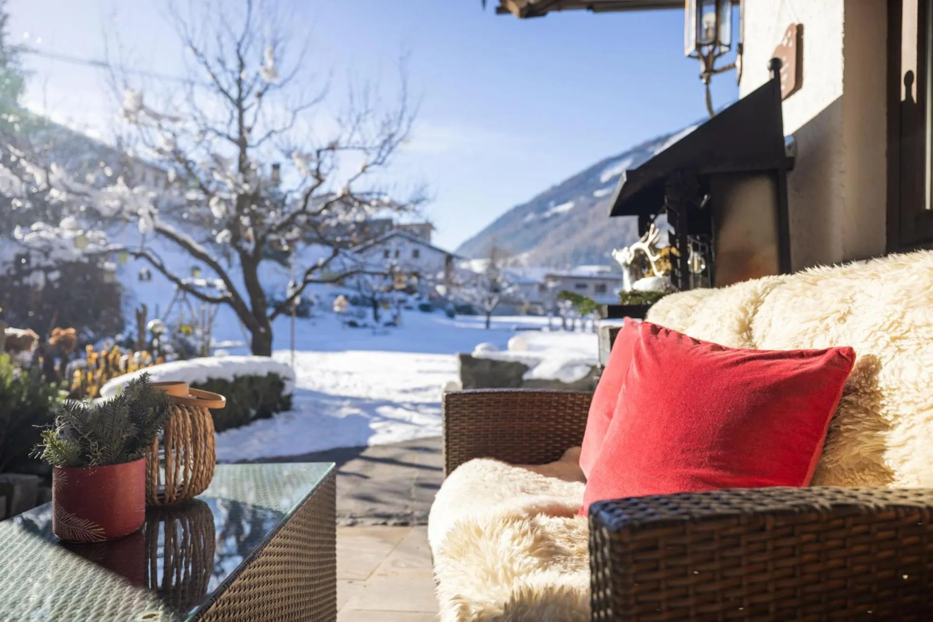 Balcony/Terrace in Familien- & Vitalhotel Auenhof