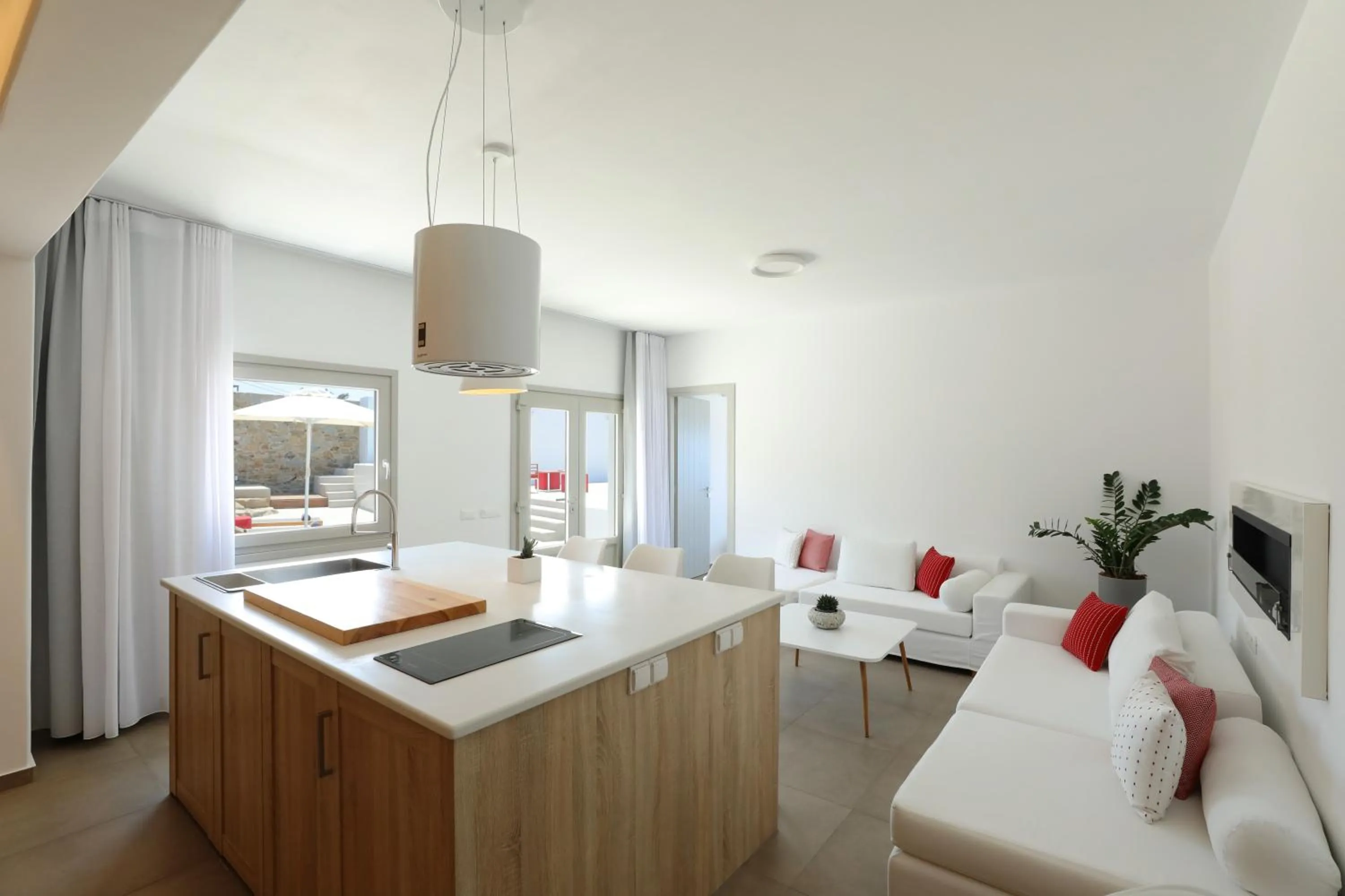 Kitchen or kitchenette in O Lofos Luxury Boutique Suites