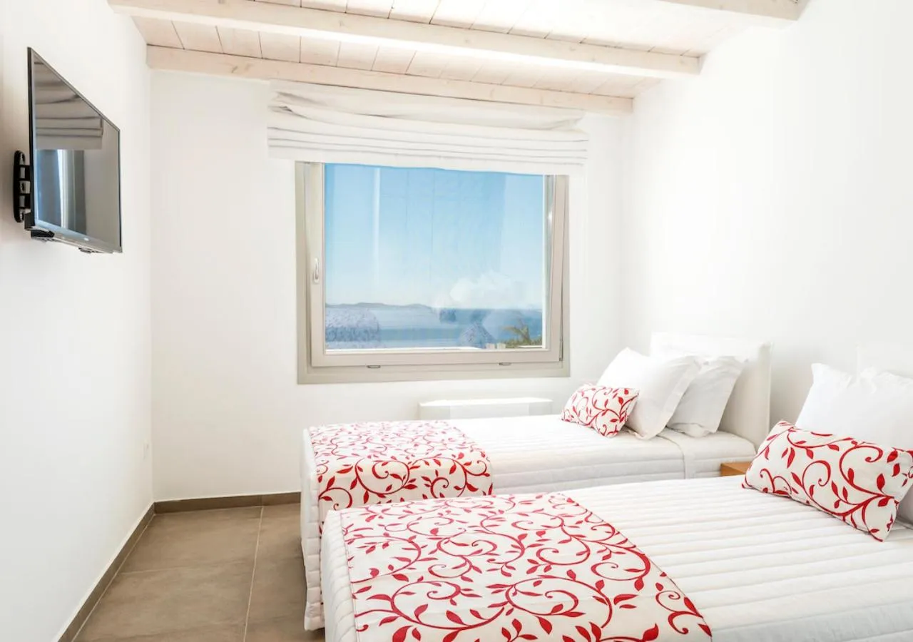 Bedroom, Bed in O Lofos Luxury Boutique Suites