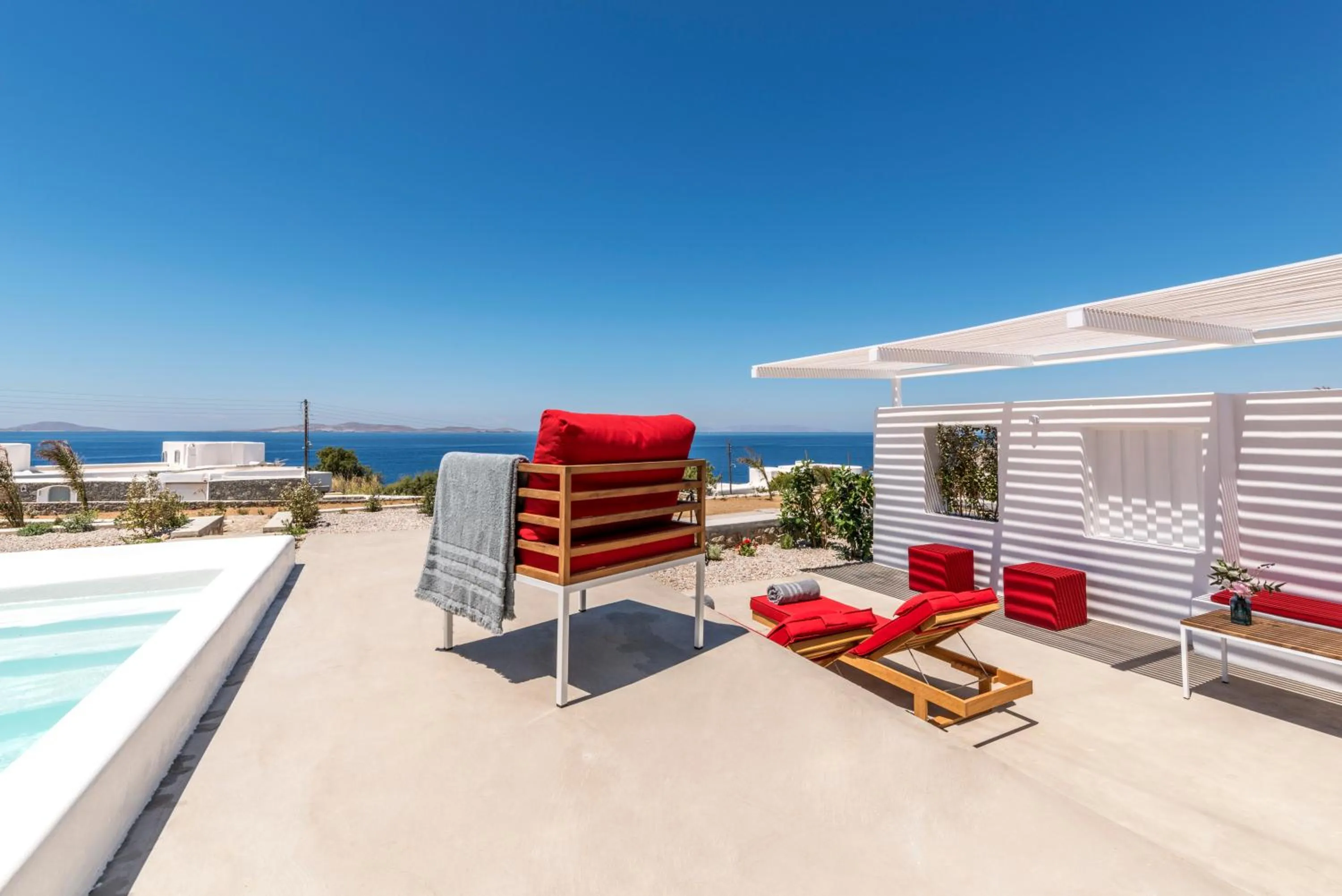 Patio in O Lofos Luxury Boutique Suites