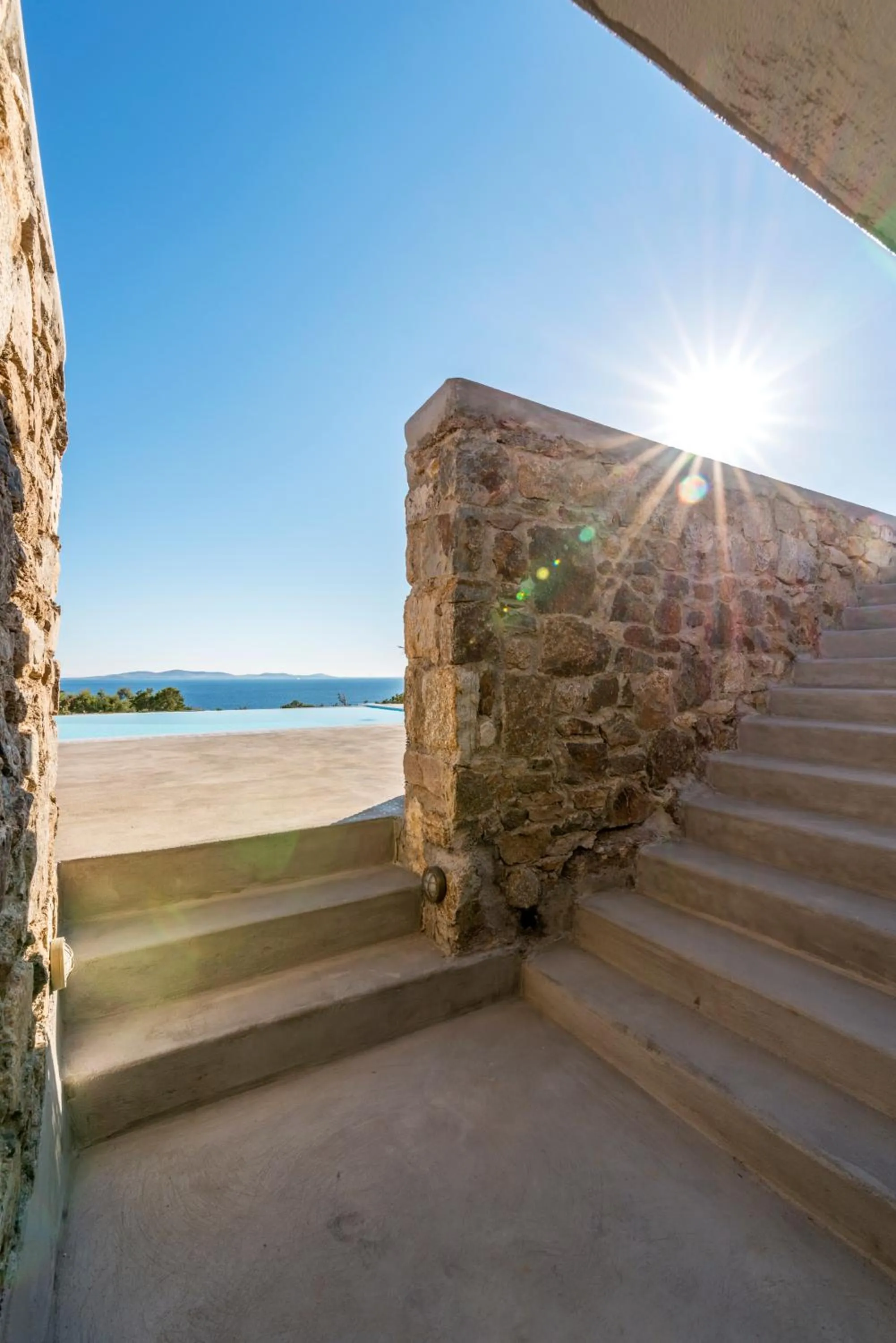 Sea view in O Lofos Luxury Boutique Suites