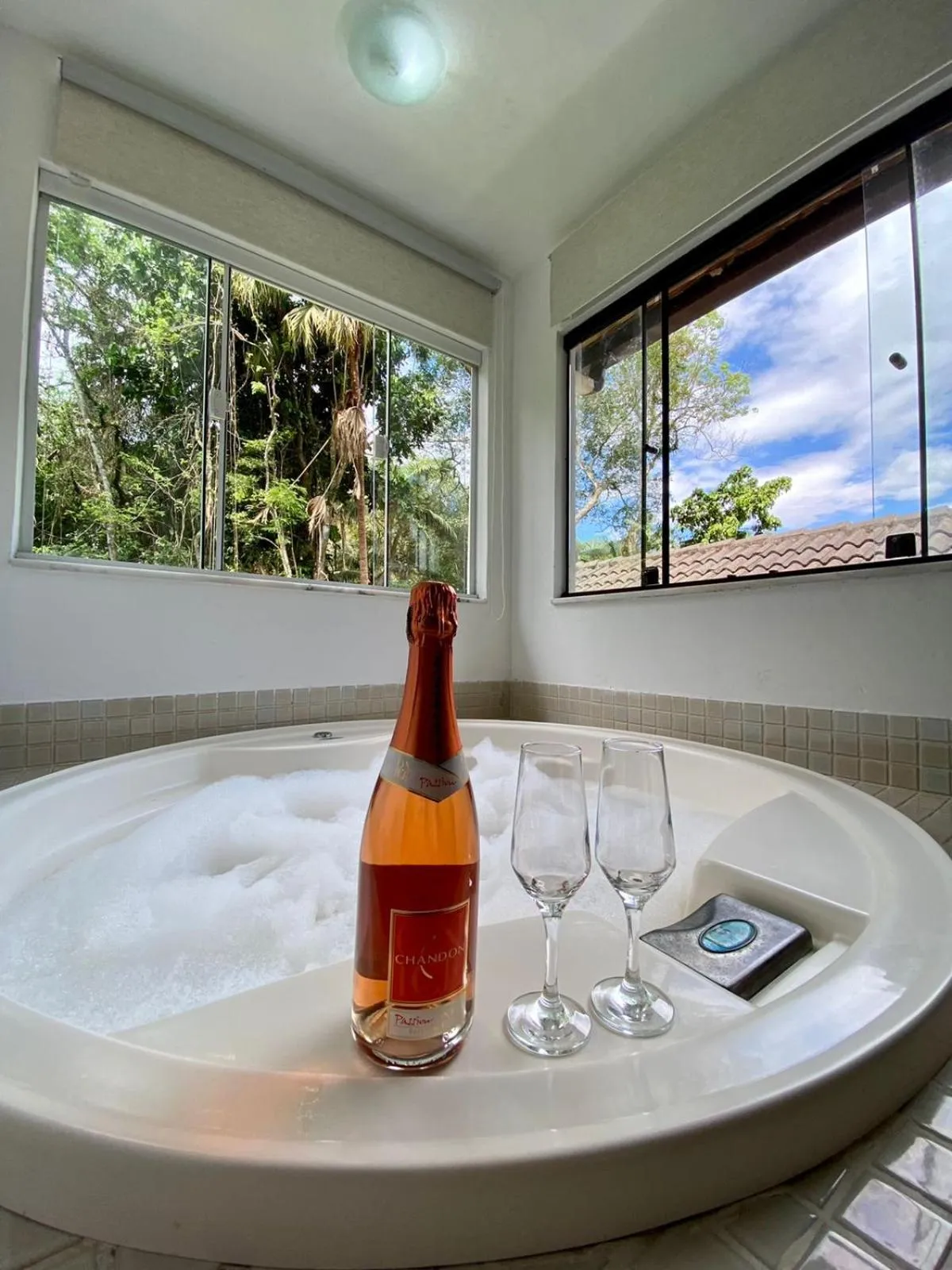 Hot Tub in Pousada Viking Penedo