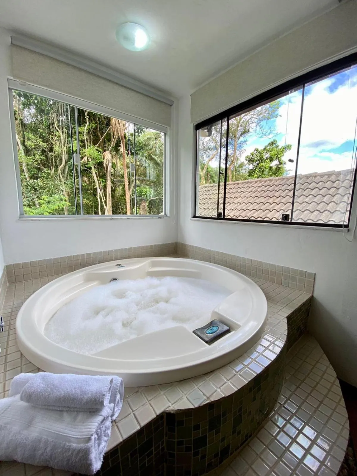 Hot Tub in Pousada Viking Penedo