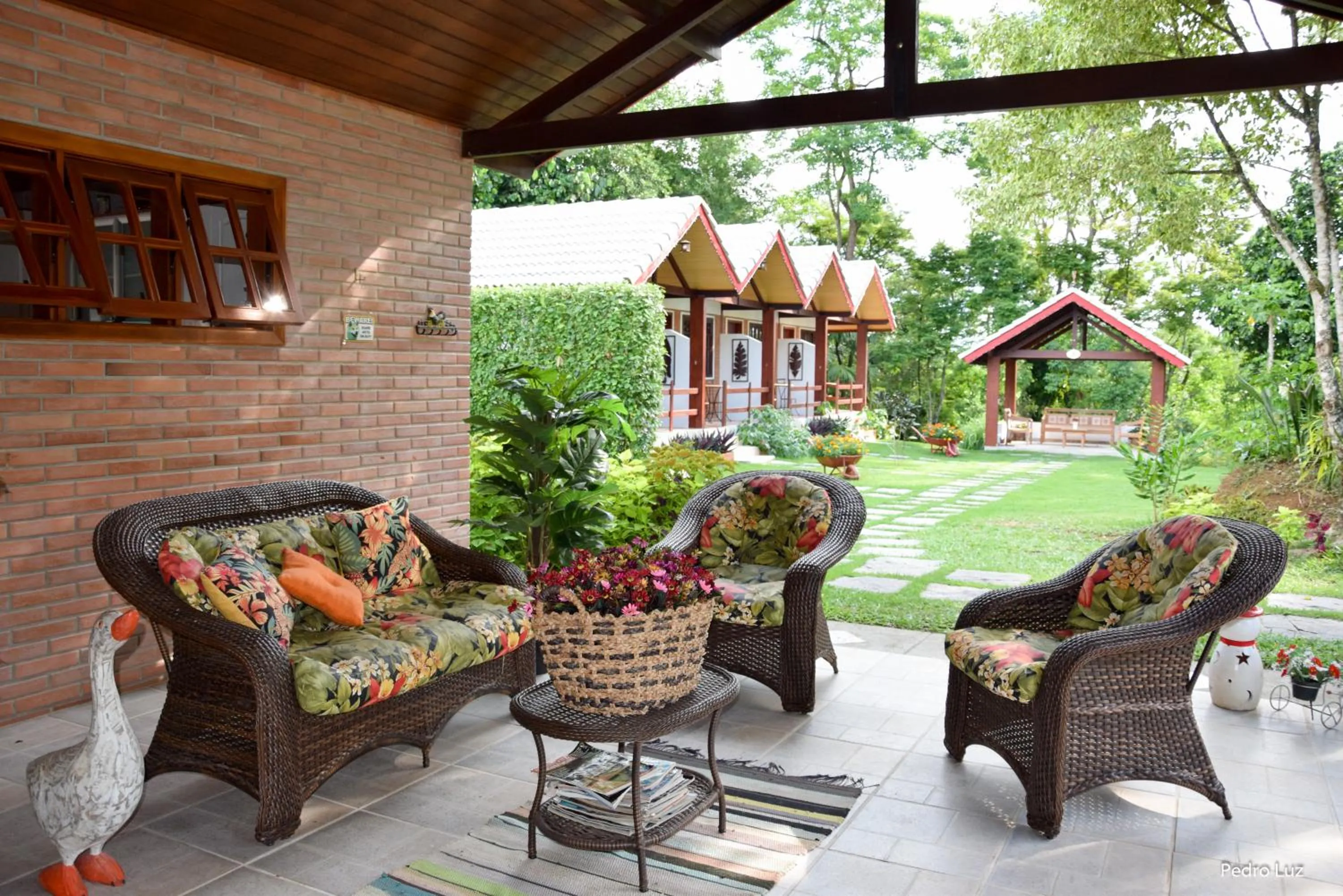 Garden in Pousada Viking Penedo