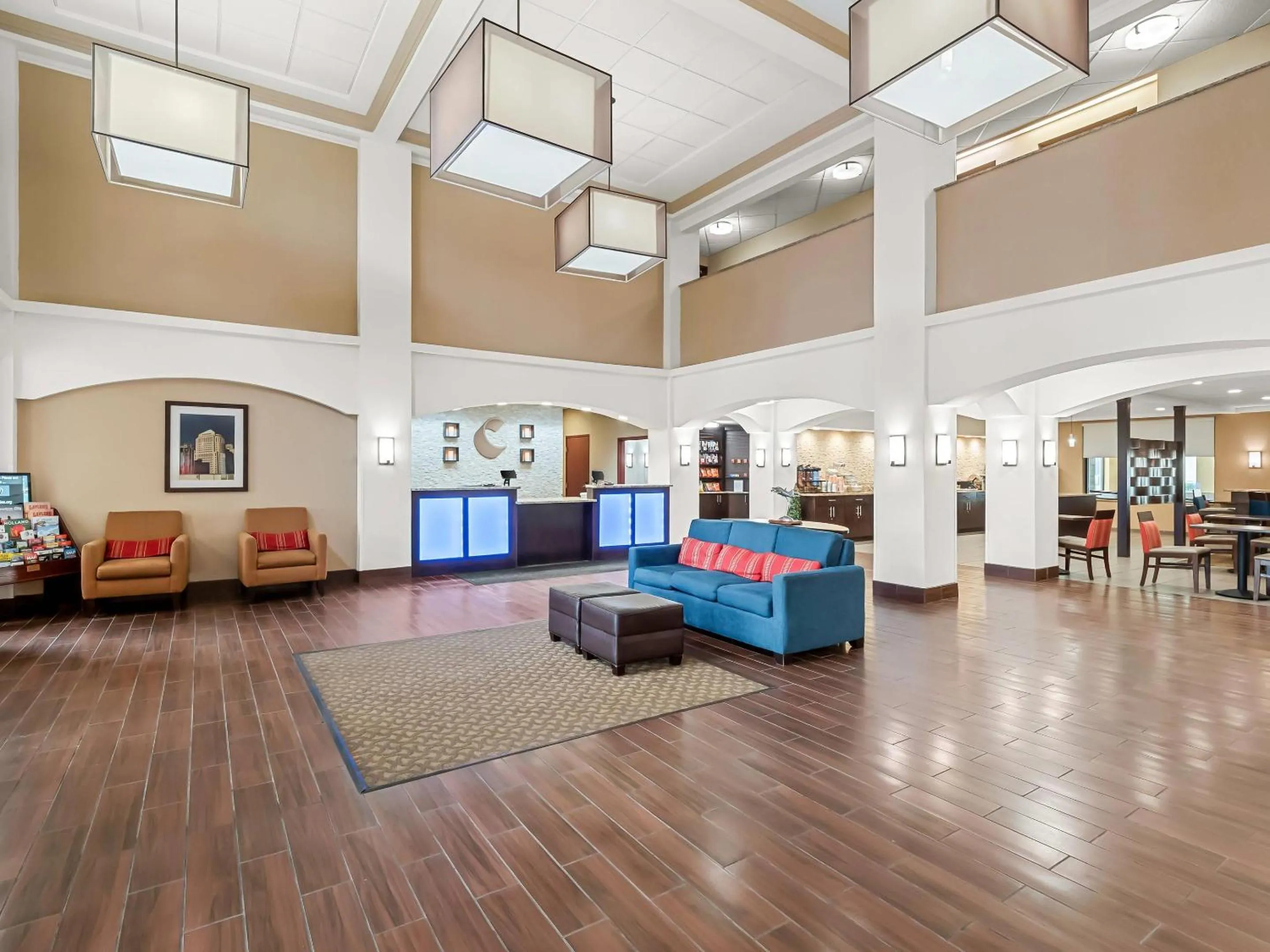 Lobby or reception in Comfort Inn & Suites Allen Park - Dearborn