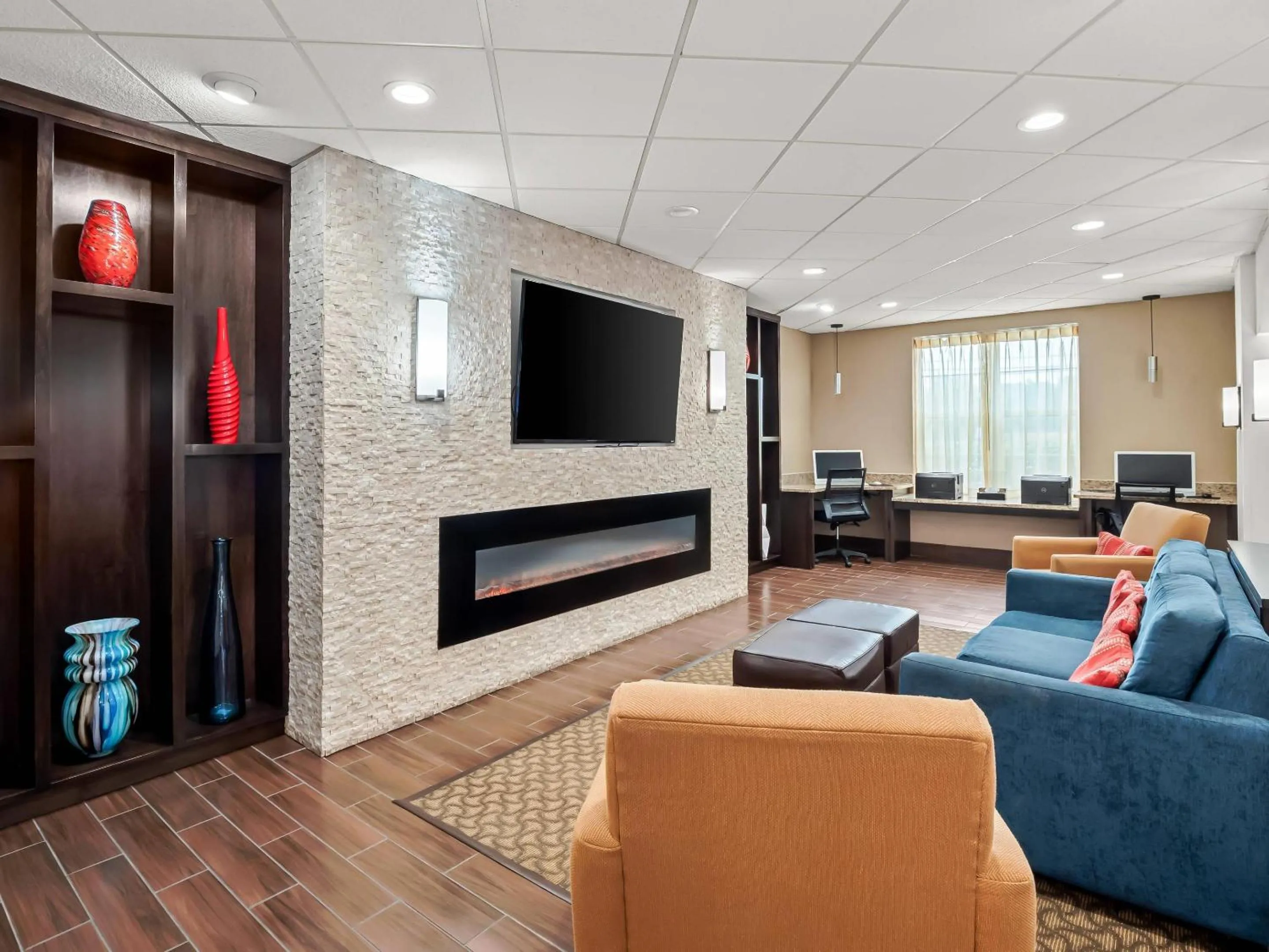 Lobby or reception in Comfort Inn & Suites Allen Park - Dearborn
