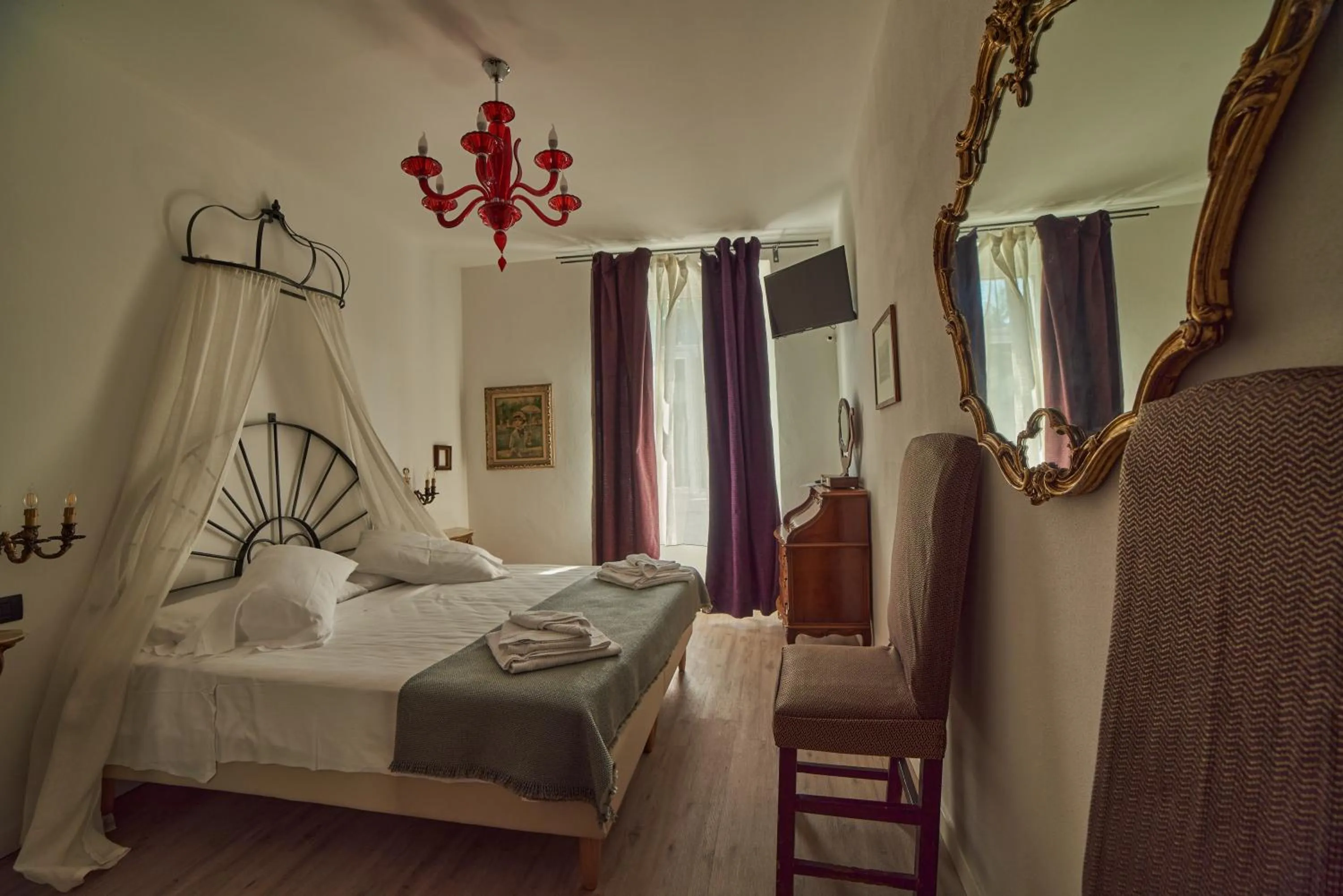 Bed in B&B La Loggia Del Castello