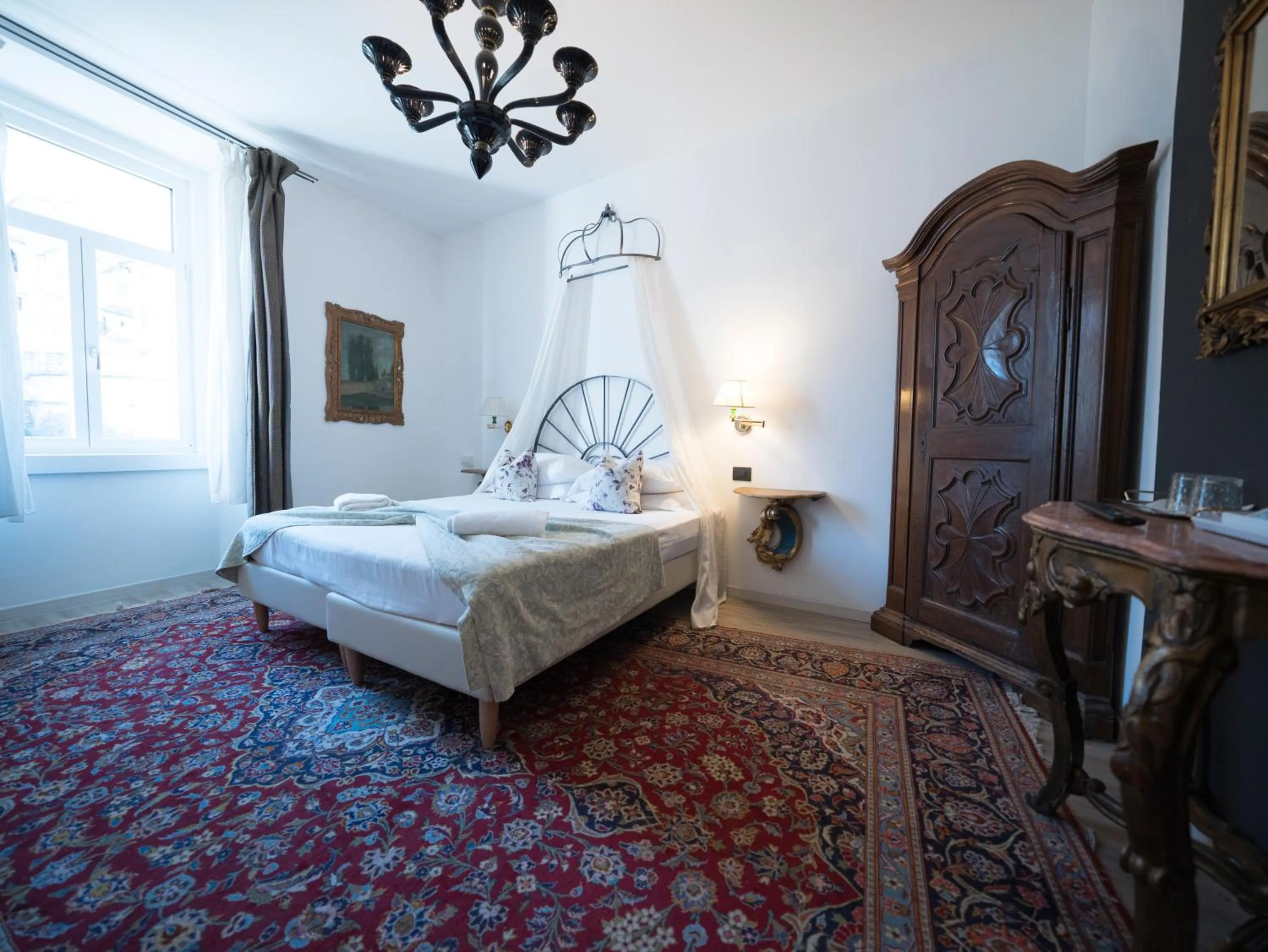 Bed in B&B La Loggia Del Castello
