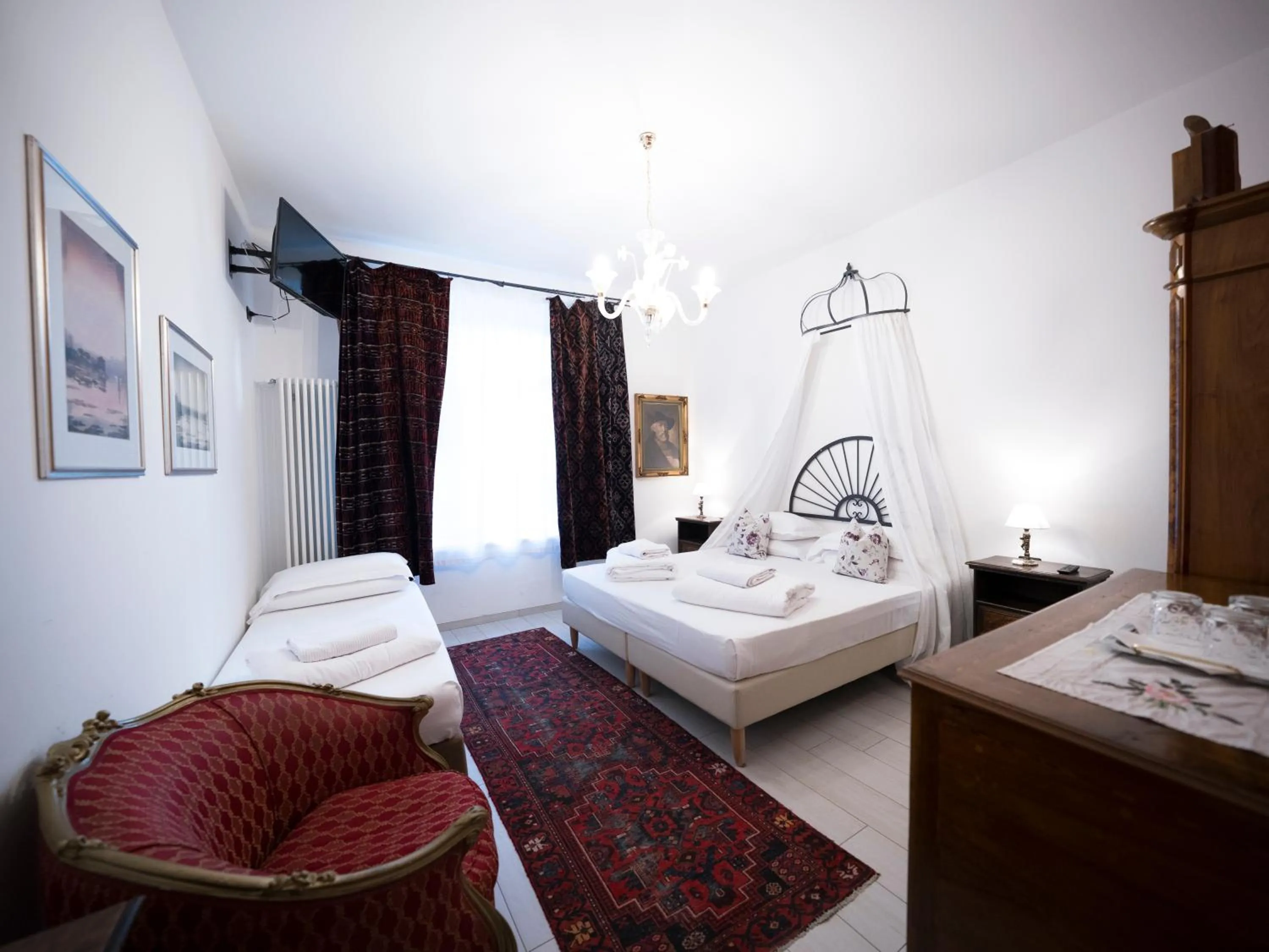 Bed in B&B La Loggia Del Castello