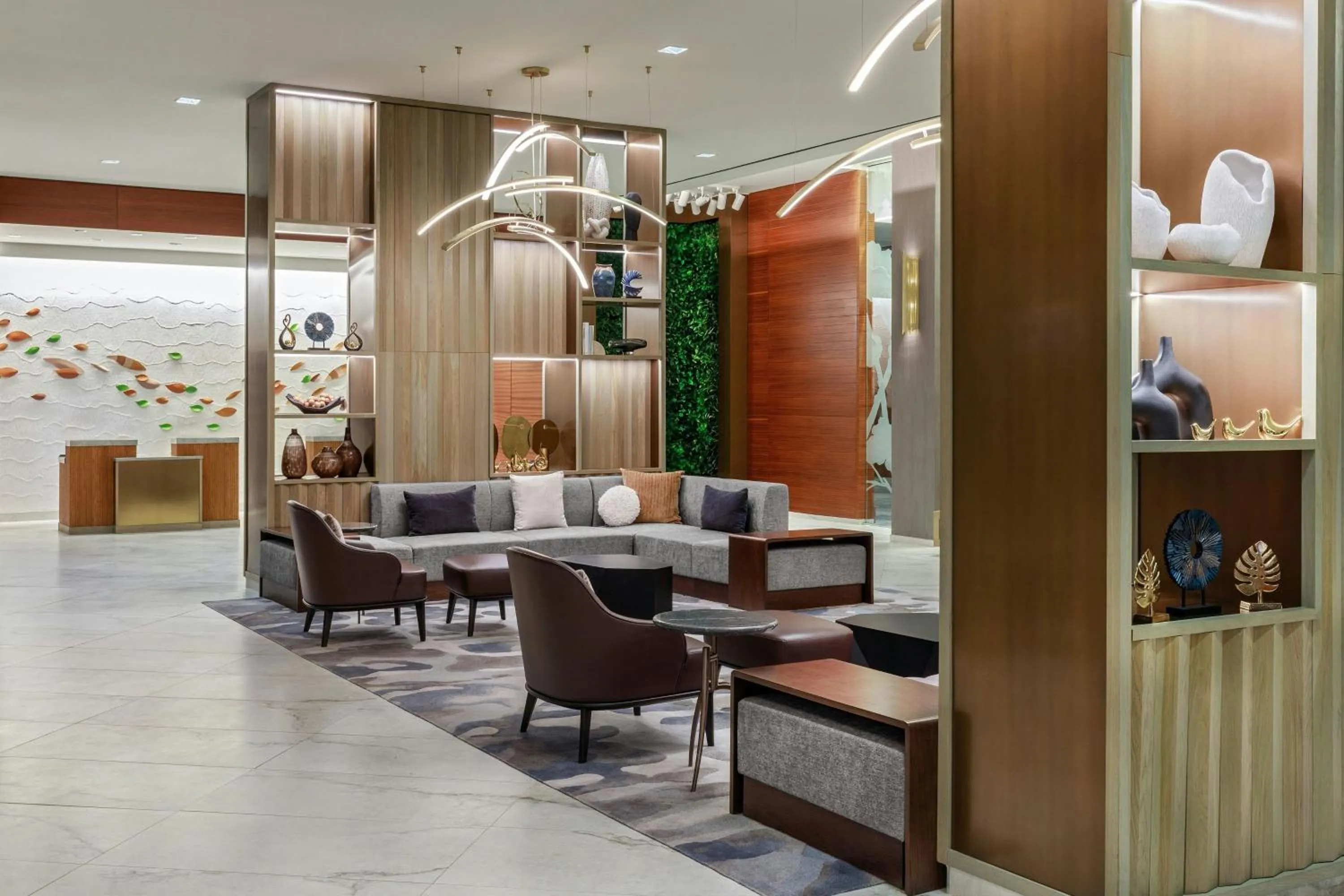 Lobby or reception in The Westin Washington Dulles Airport