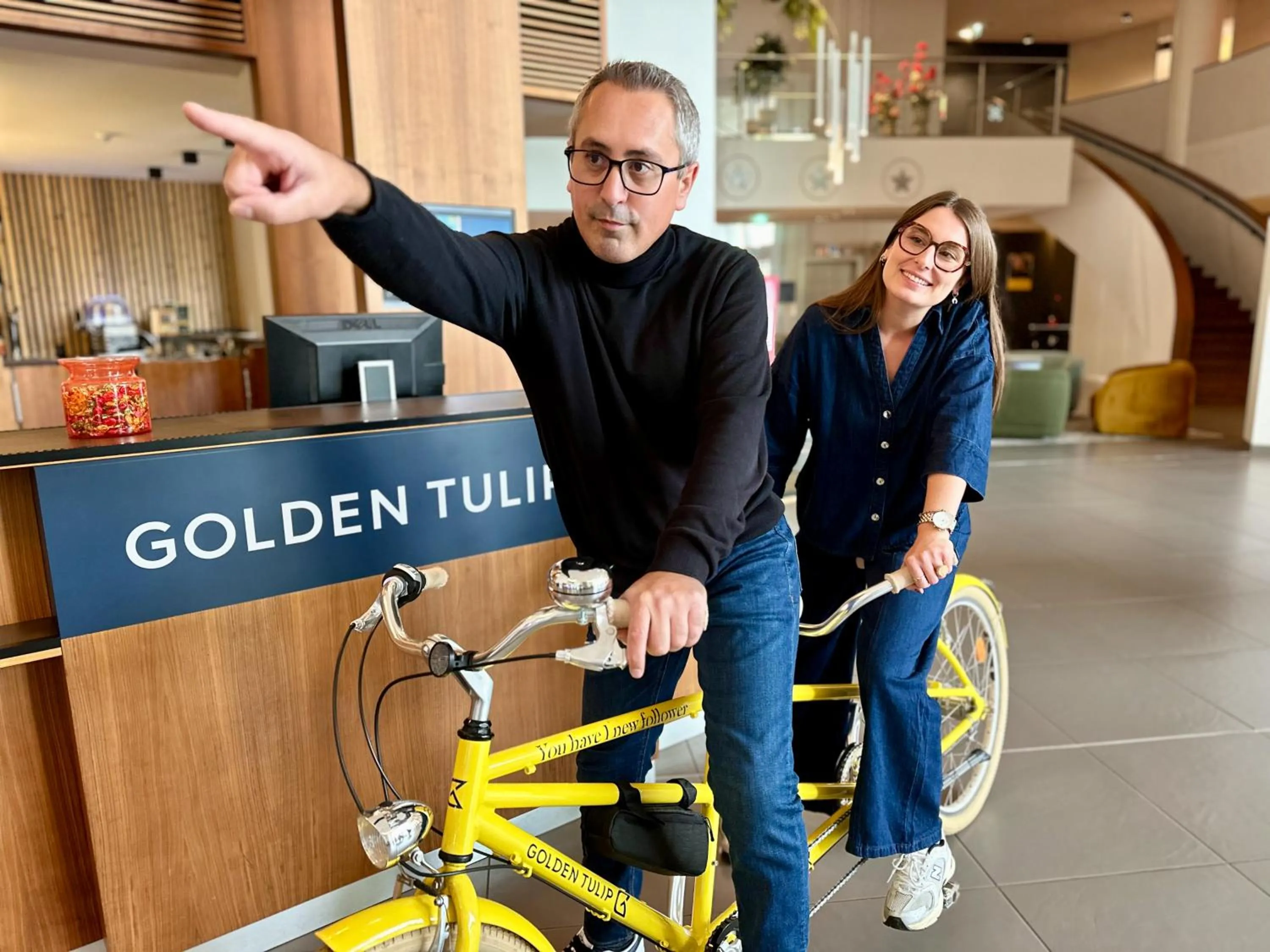 Lobby or reception in Golden Tulip Amnéville - Hôtel Spa & Casino
