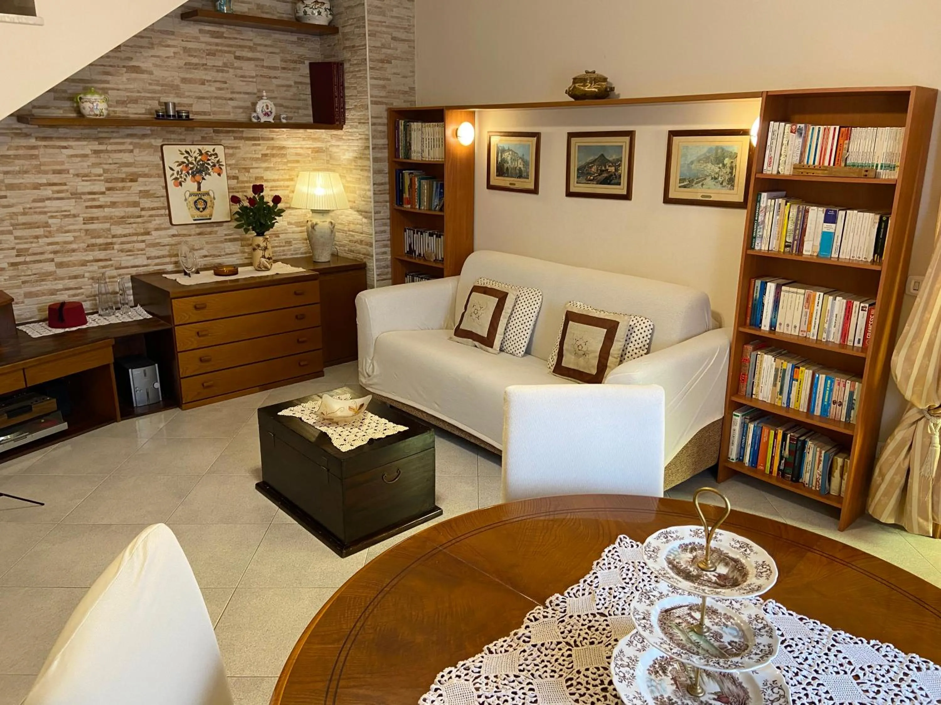 Living room in Residenza Antico Borgo del Pozzo