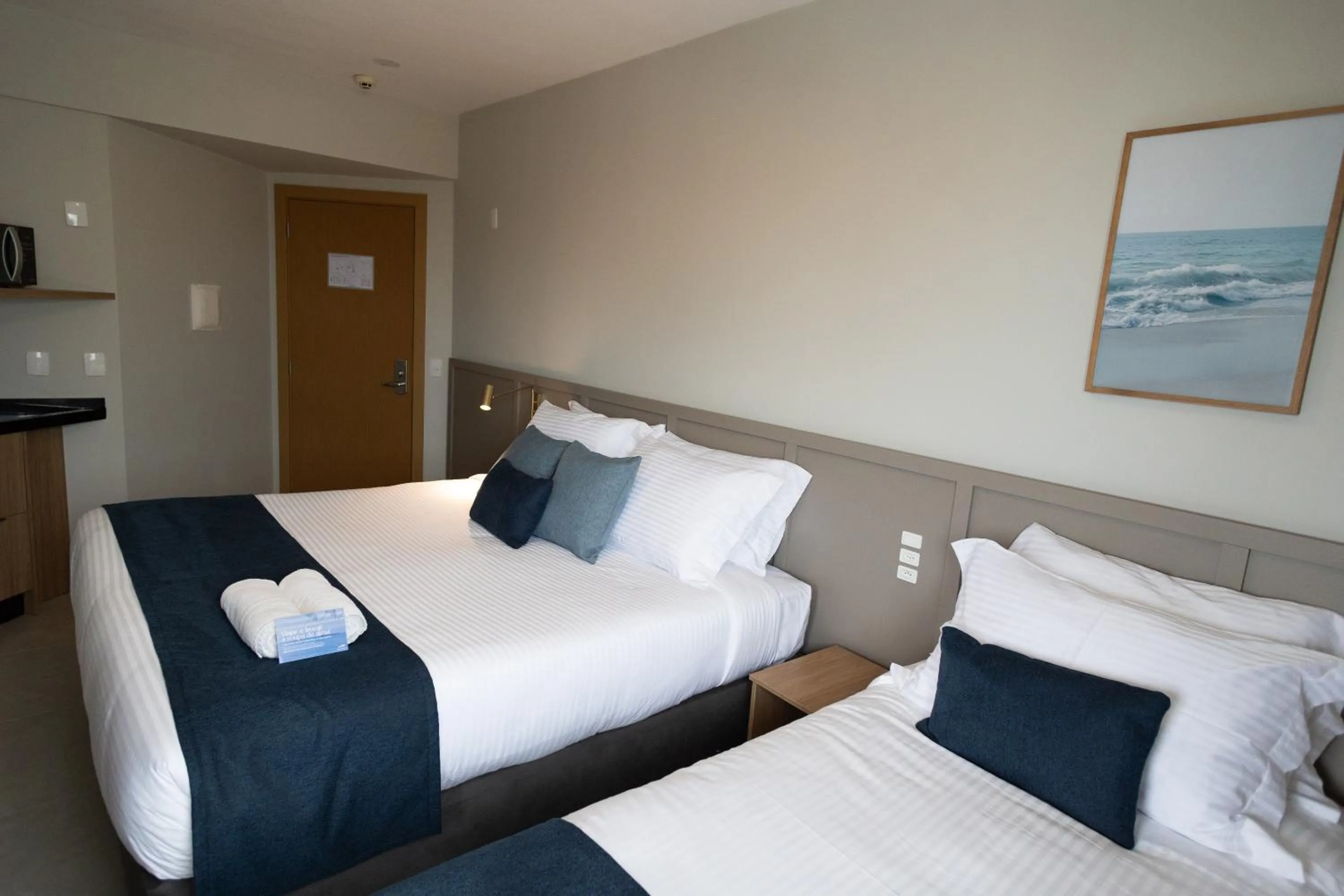 Bed in Luísa Studio Hotel