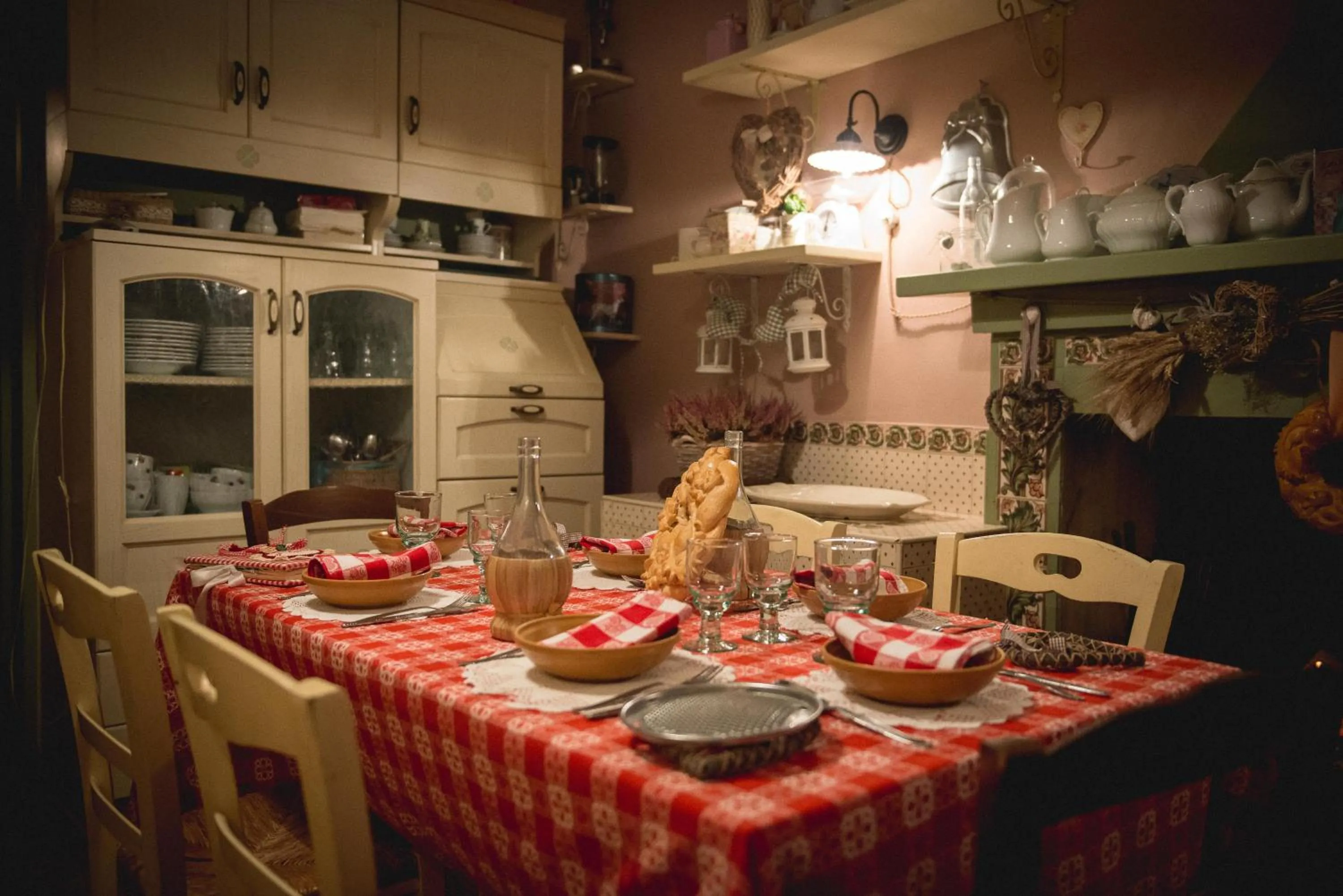 Kitchen or kitchenette in Casa Isabella B&B