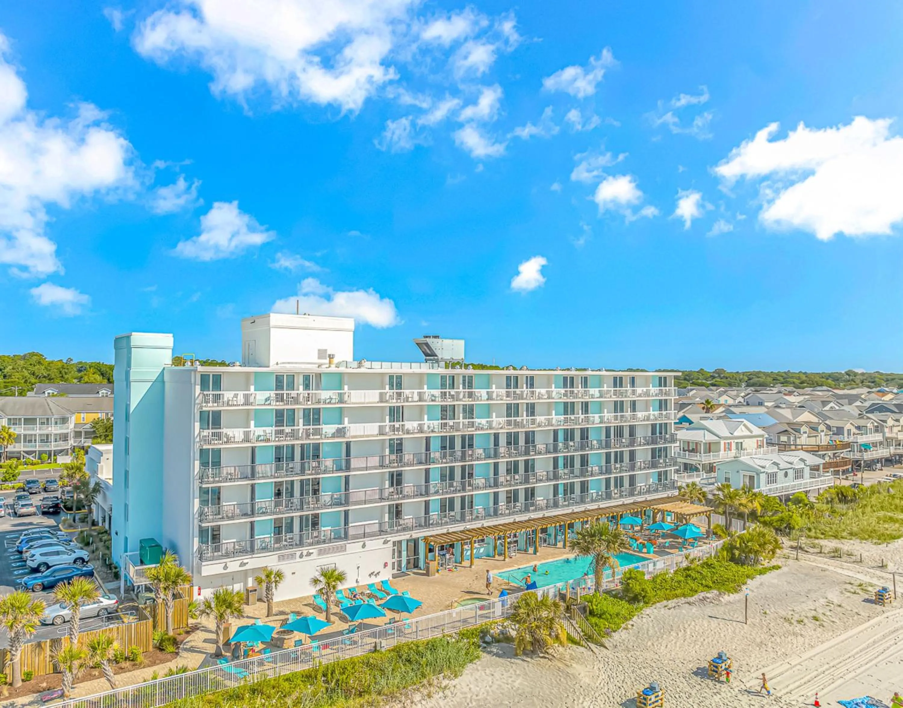 Property building in Holiday Inn Resort Oceanfront at Surfside Beach by IHG