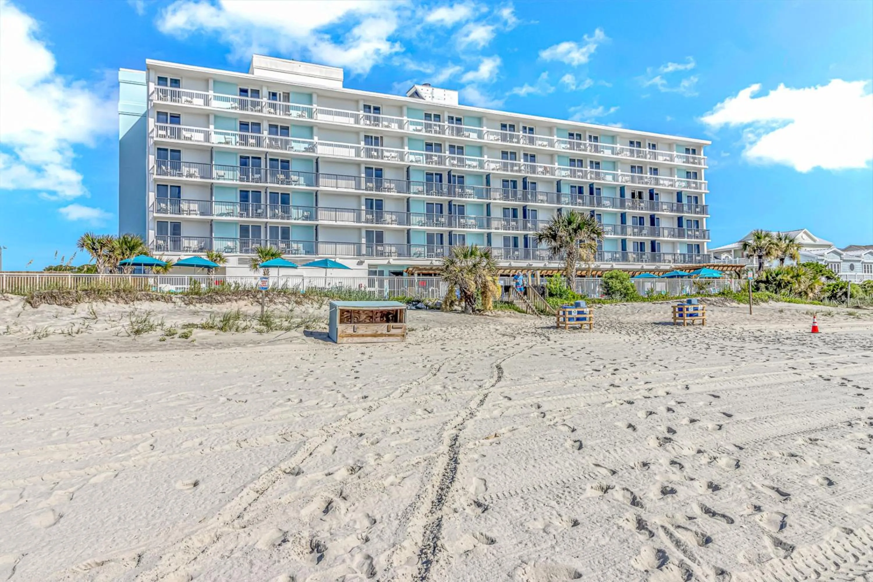 Property building in Holiday Inn Resort Oceanfront at Surfside Beach by IHG