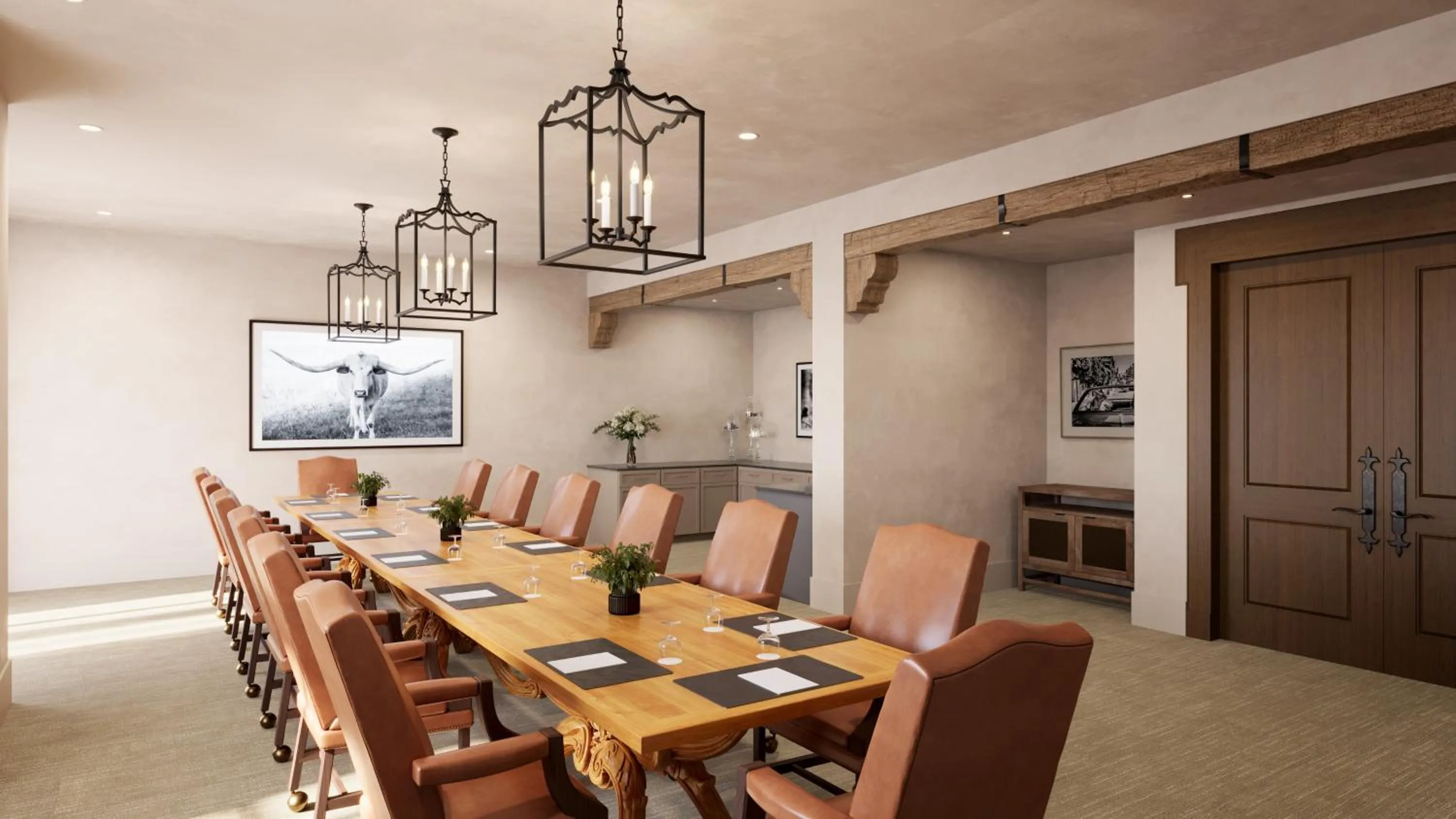 Meeting/conference room in Hotel Granduca Houston