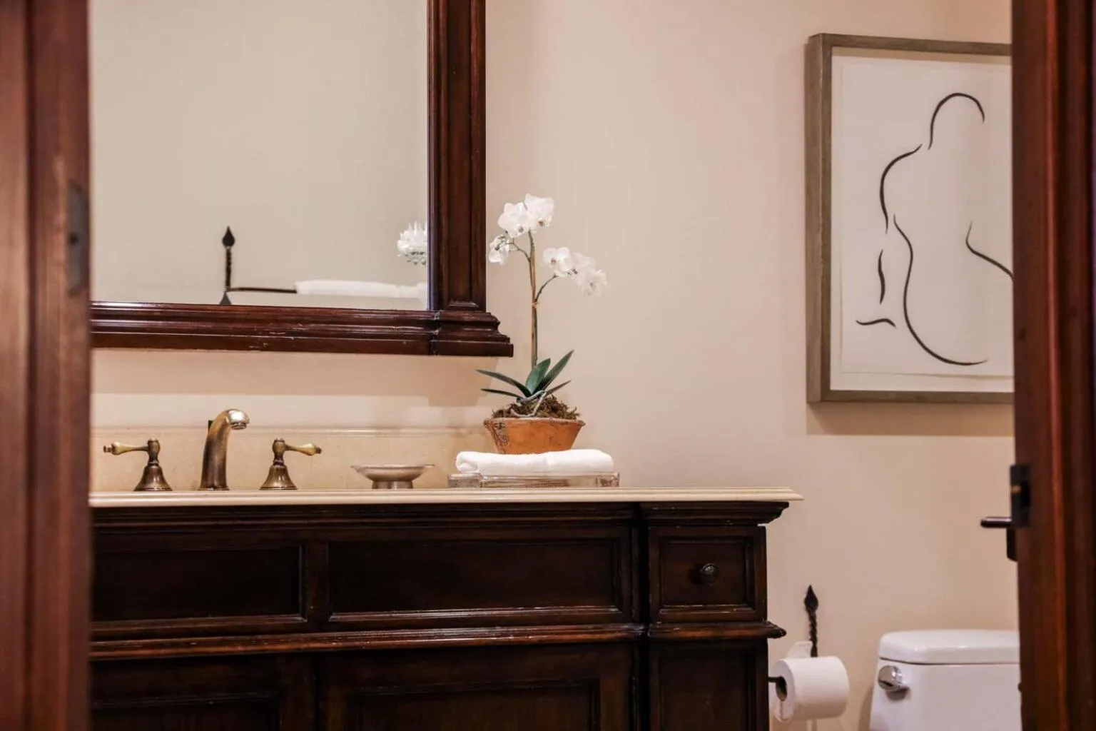 Bathroom in Hotel Granduca Houston