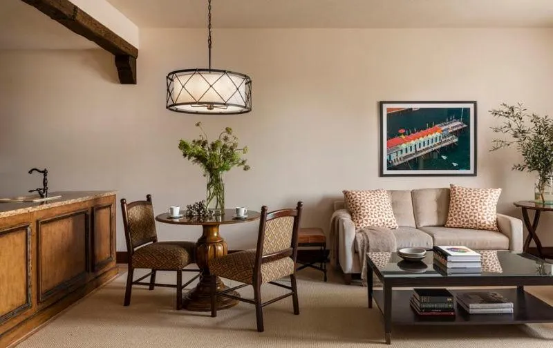 Living room in Hotel Granduca Houston