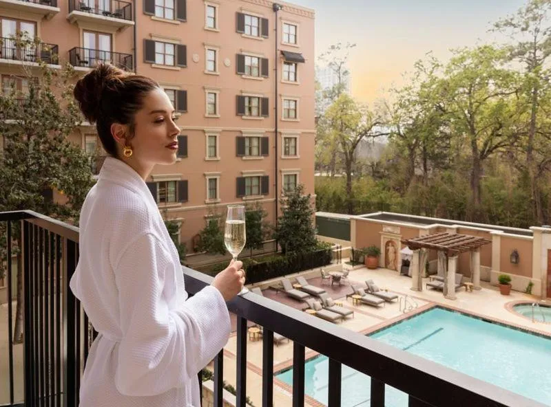 Balcony/Terrace in Hotel Granduca Houston