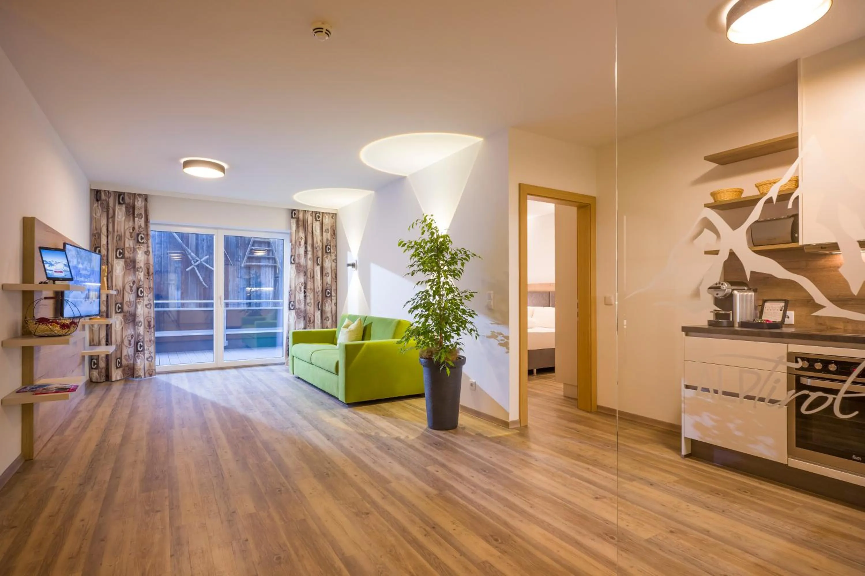 Living room in Aparthotel AlpTirol