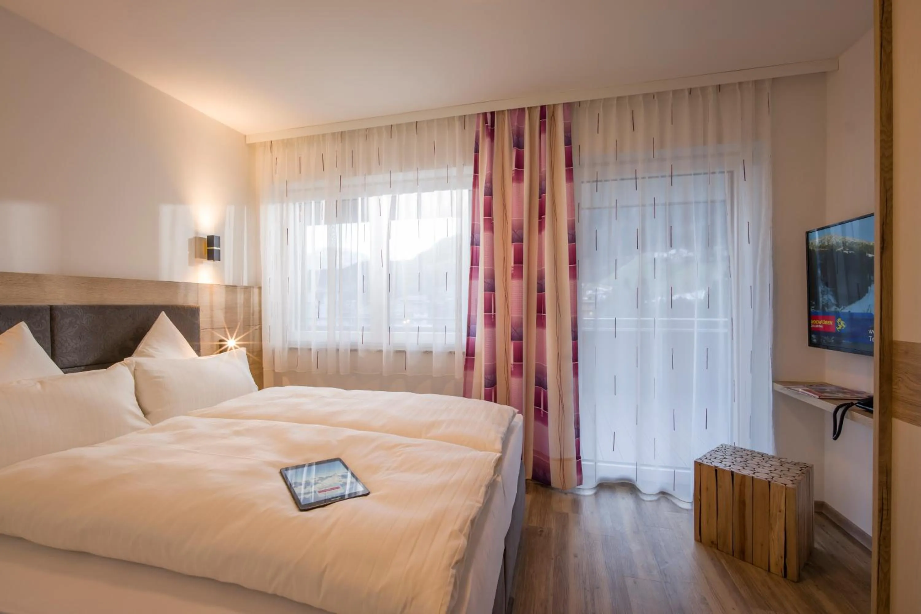 Decorative detail, Bed in Aparthotel AlpTirol