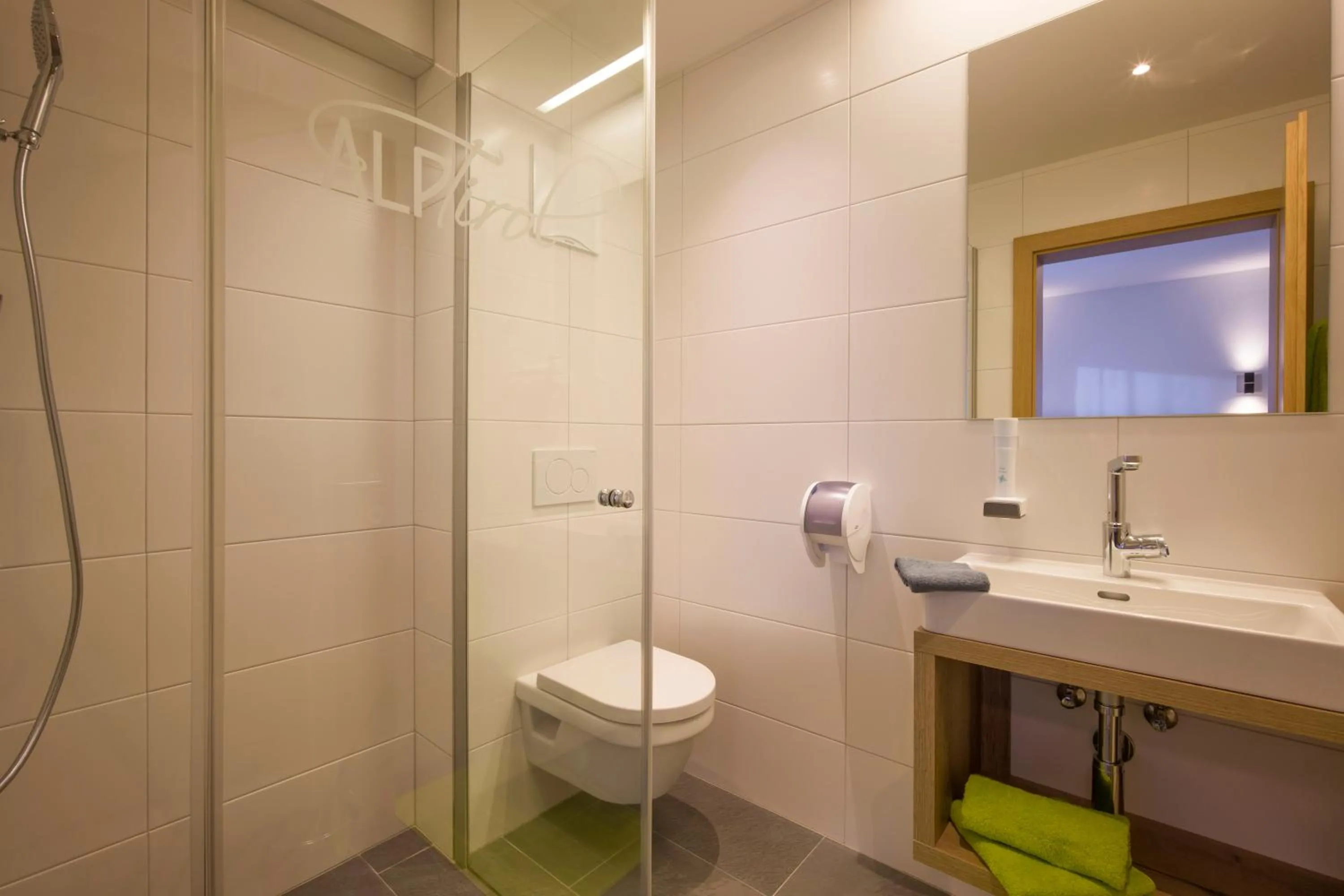 Toilet in Aparthotel AlpTirol