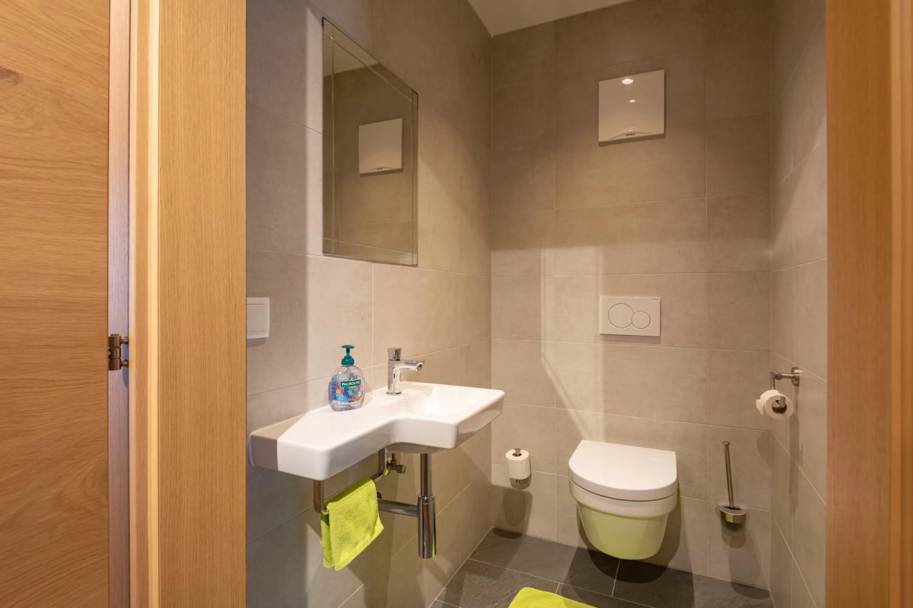 Bathroom in Aparthotel AlpTirol