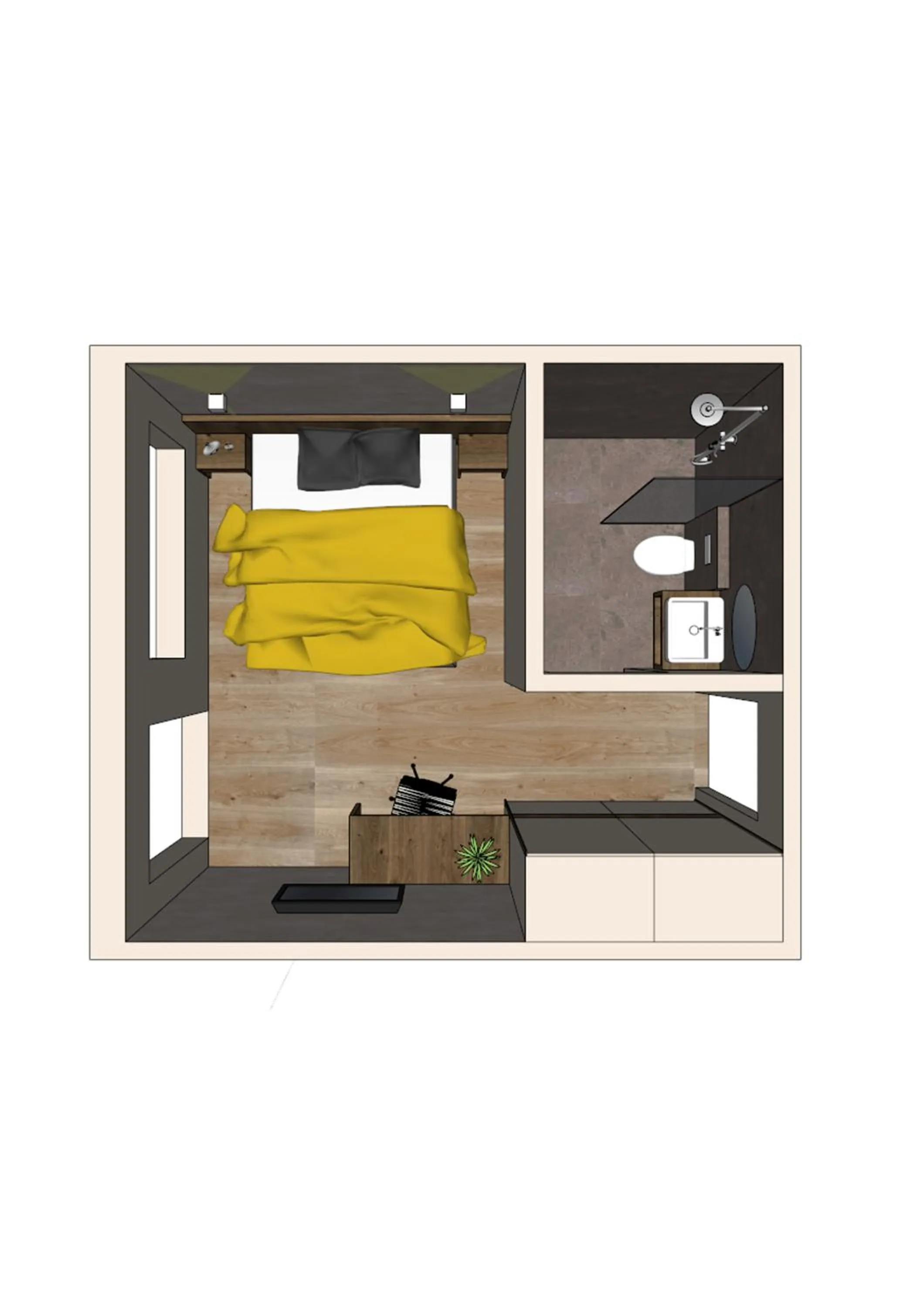 Photo of the whole room in Aparthotel AlpTirol