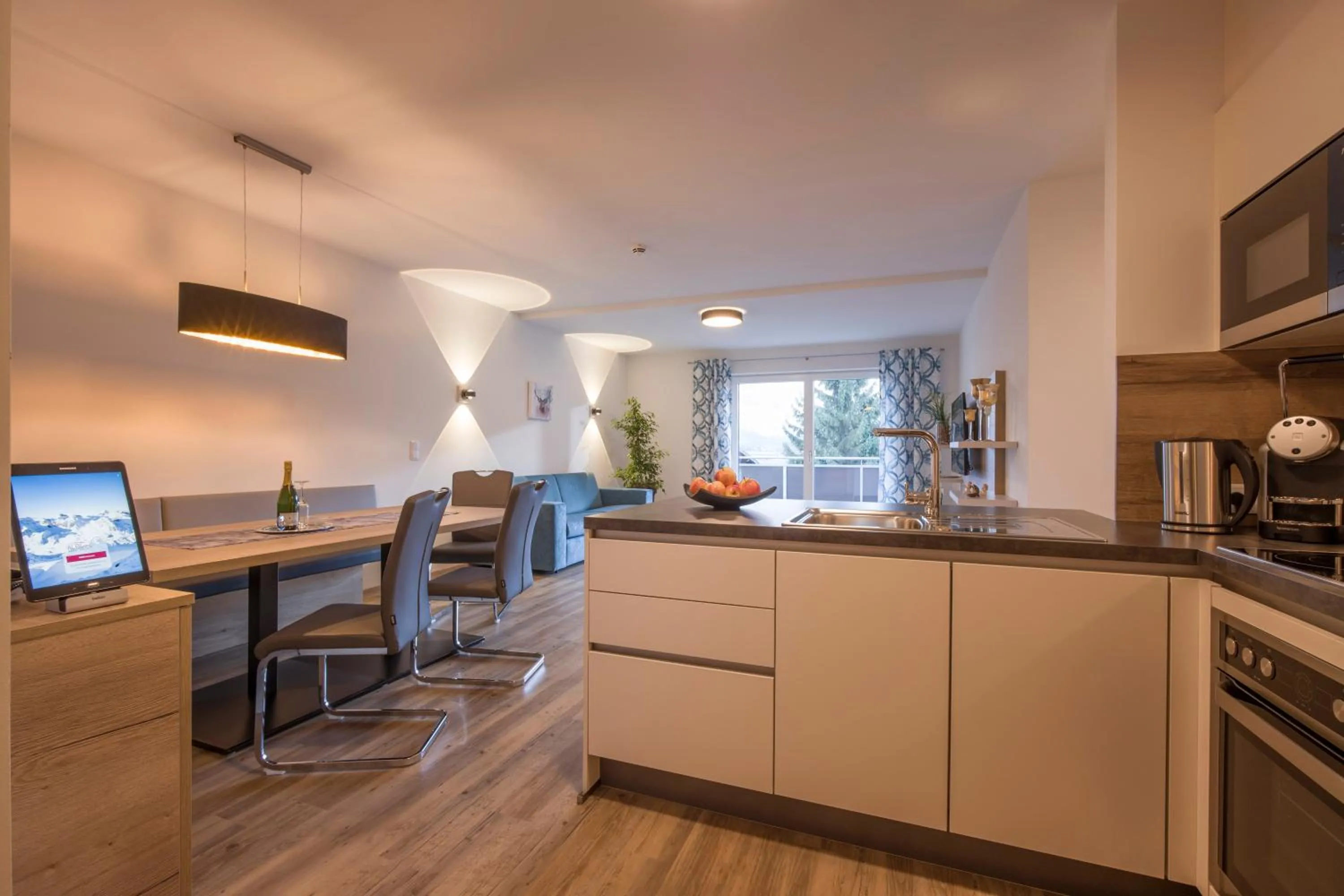 Living room in Aparthotel AlpTirol