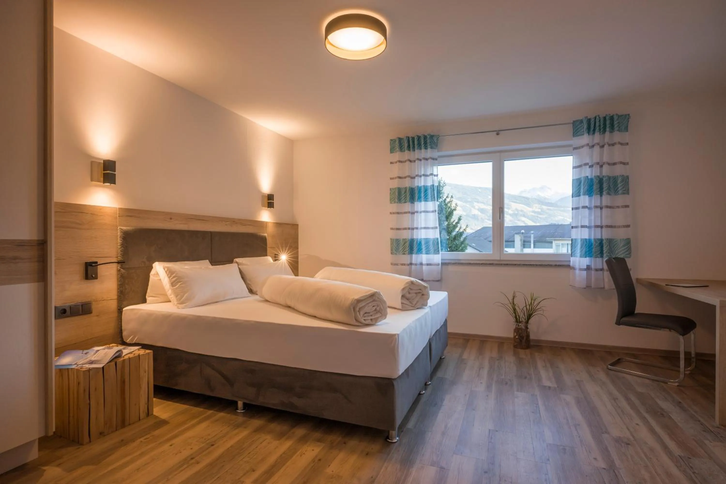 Bedroom, Bed in Aparthotel AlpTirol