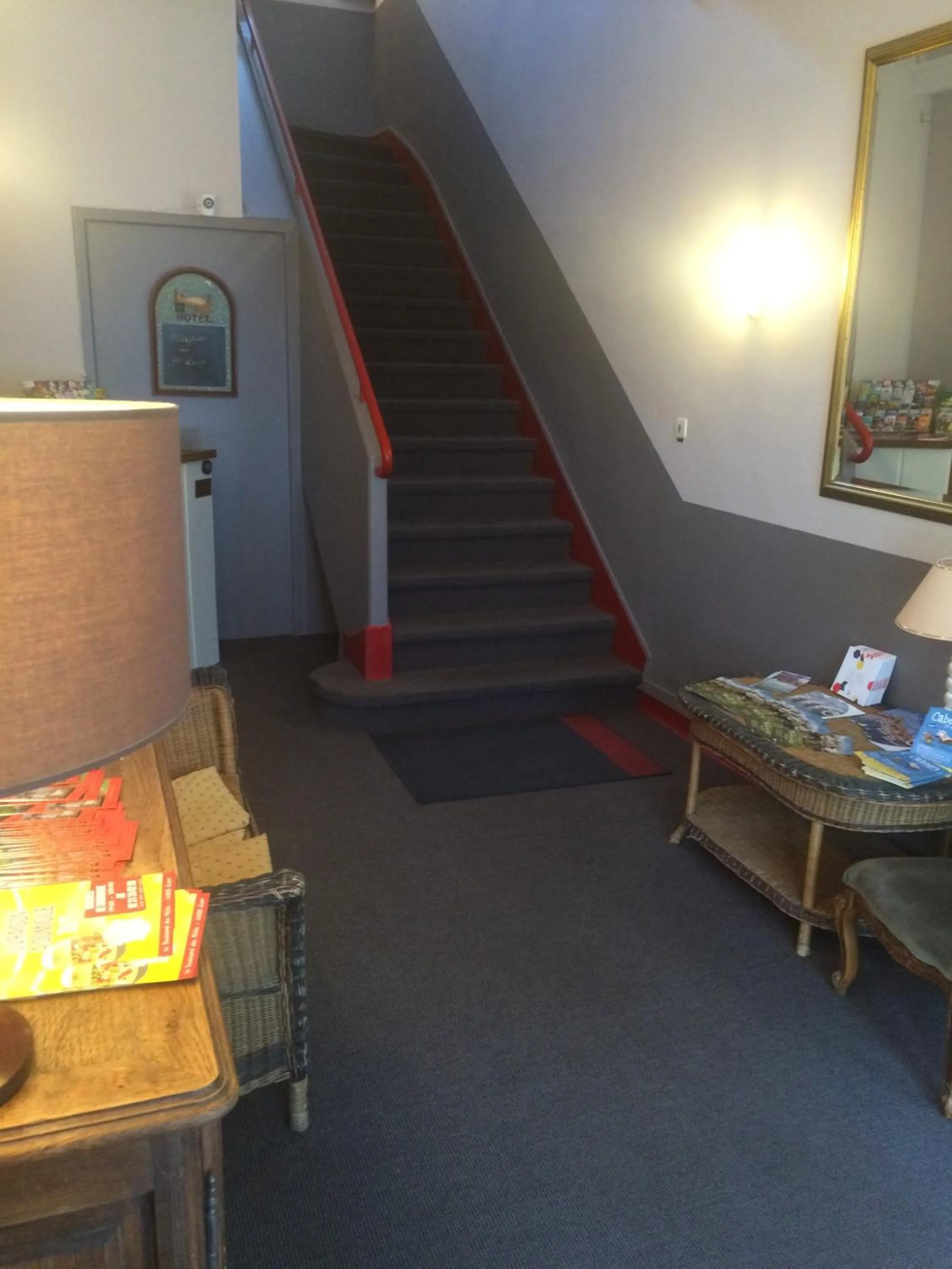 Lobby or reception in Hotel Bernieres