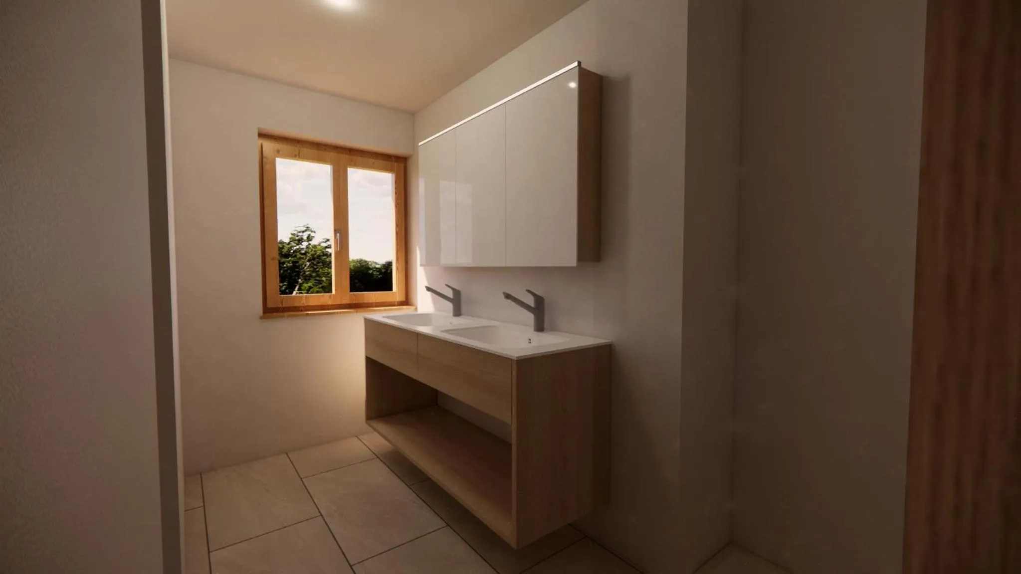 Shower in Hotel Stülzis