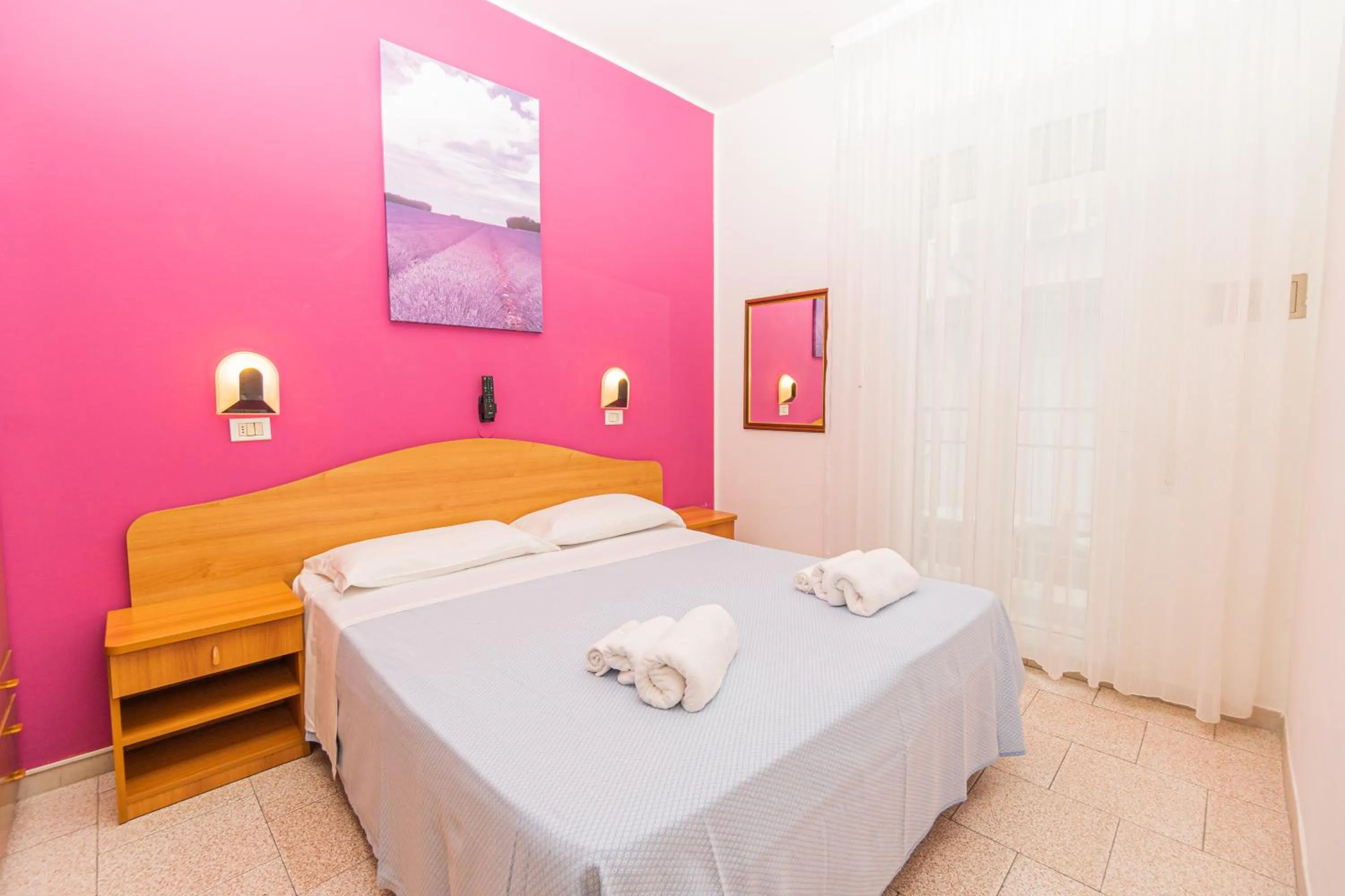 Bedroom, Bed in Hotel Arlino