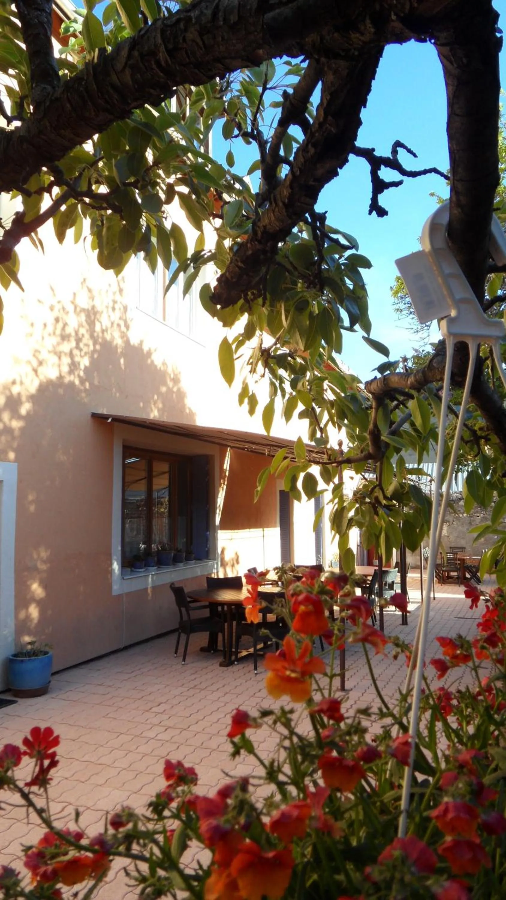 Garden in Auberge de L'Echauguette
